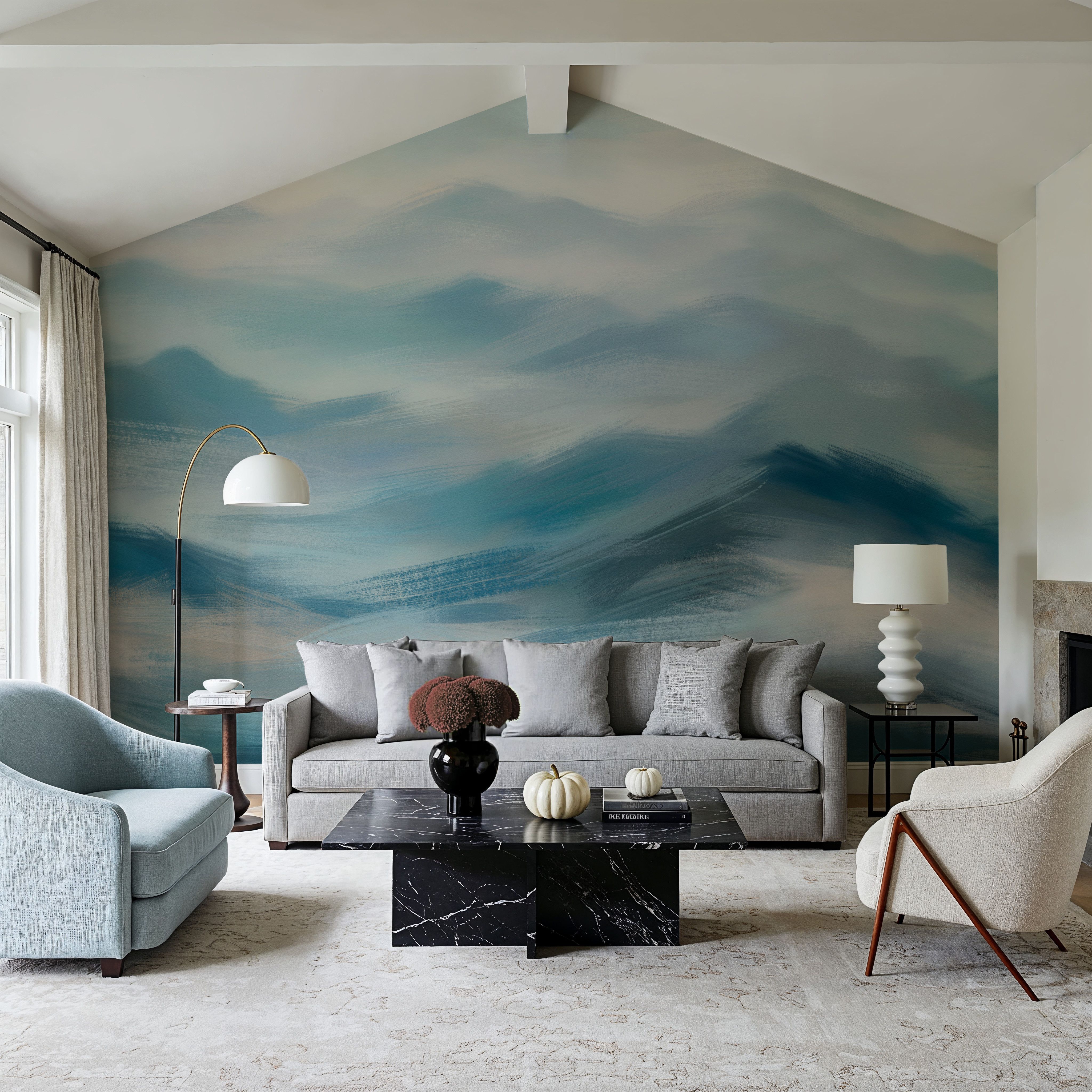 Foggy Mountains, Aqua