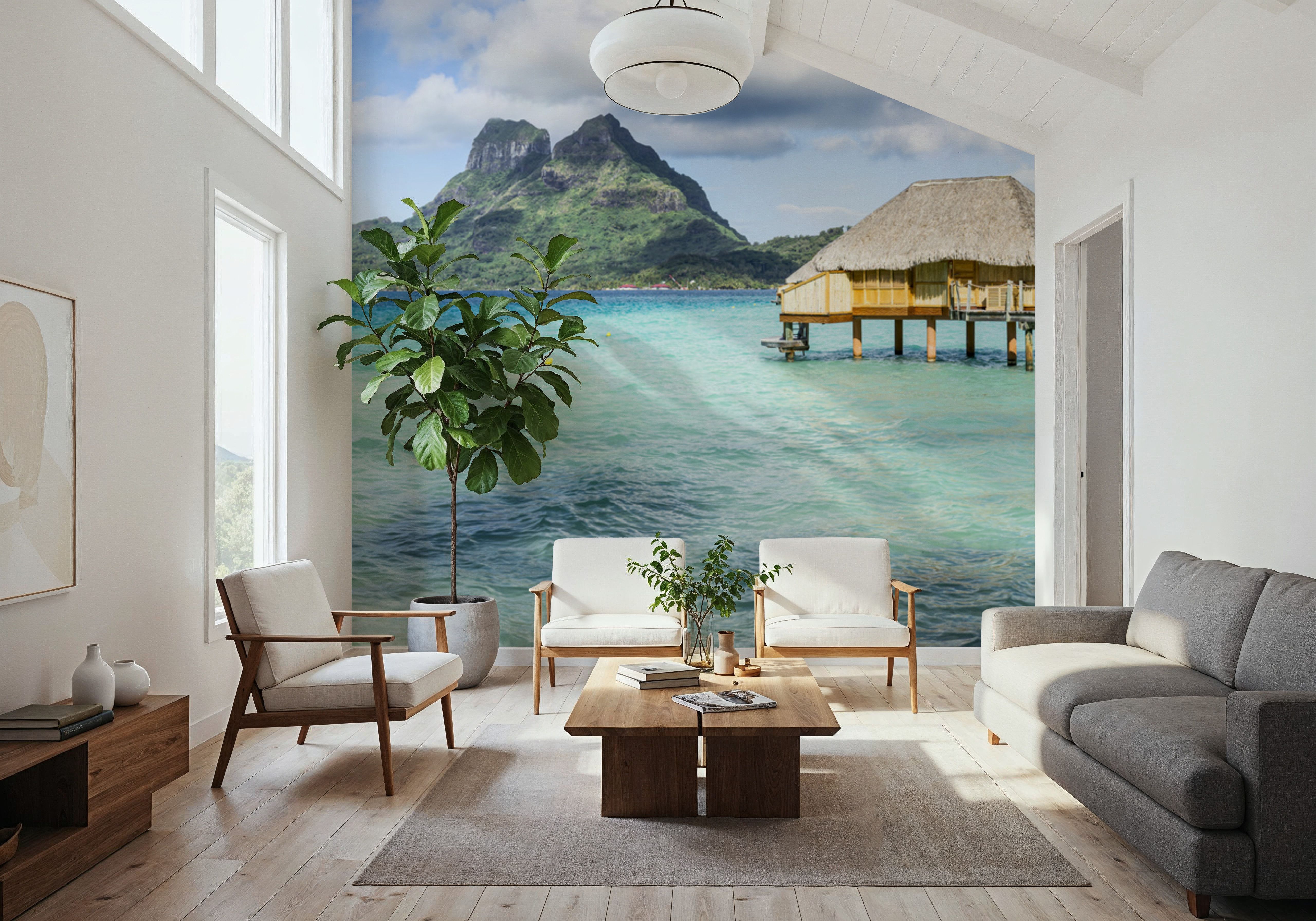 Bungalow Panorama, Tapeten