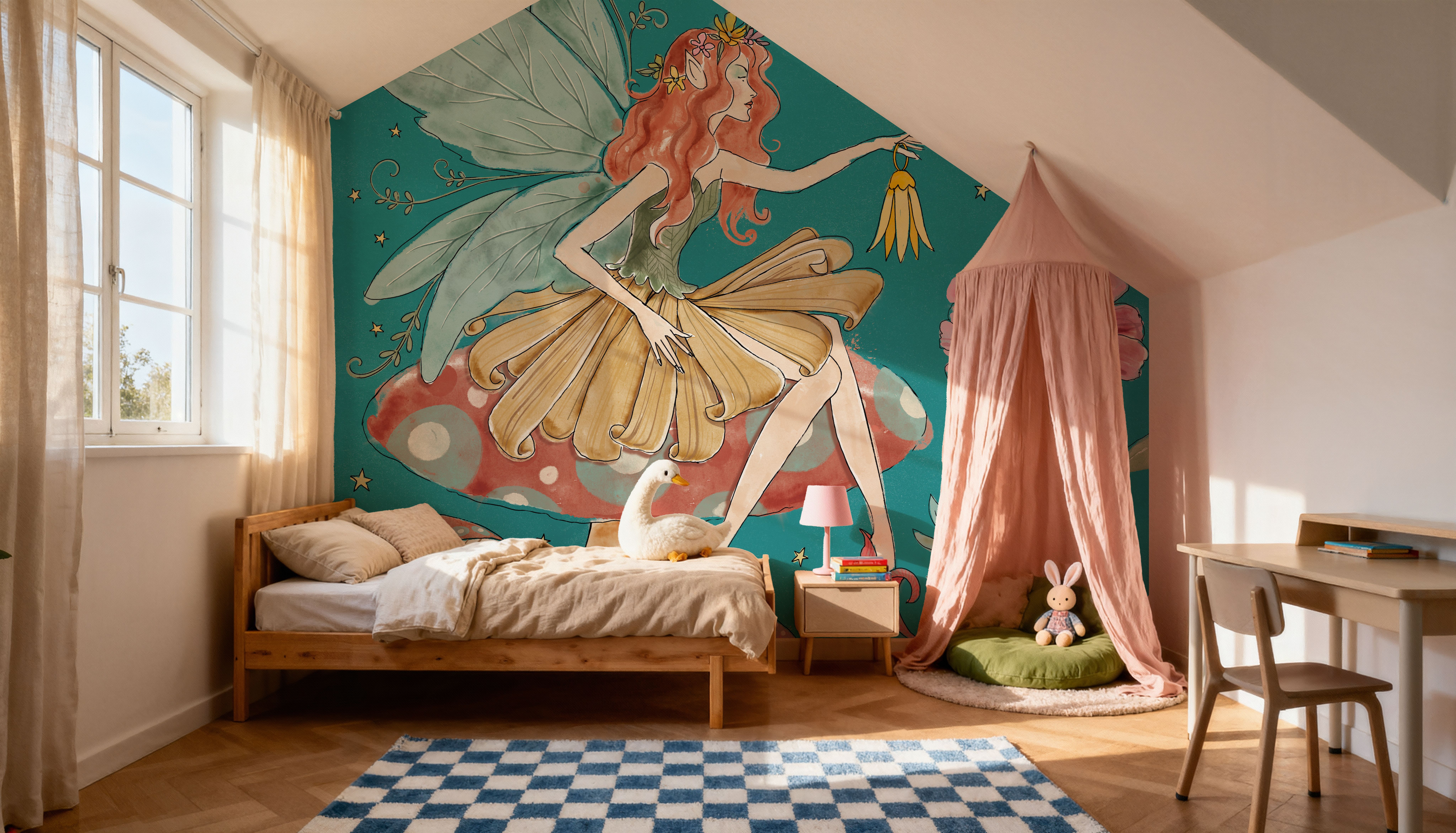 Garden Fairies III Blue