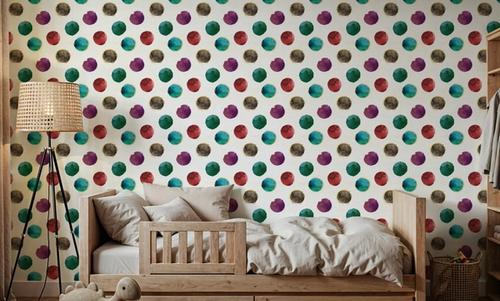 Bold Dots White
