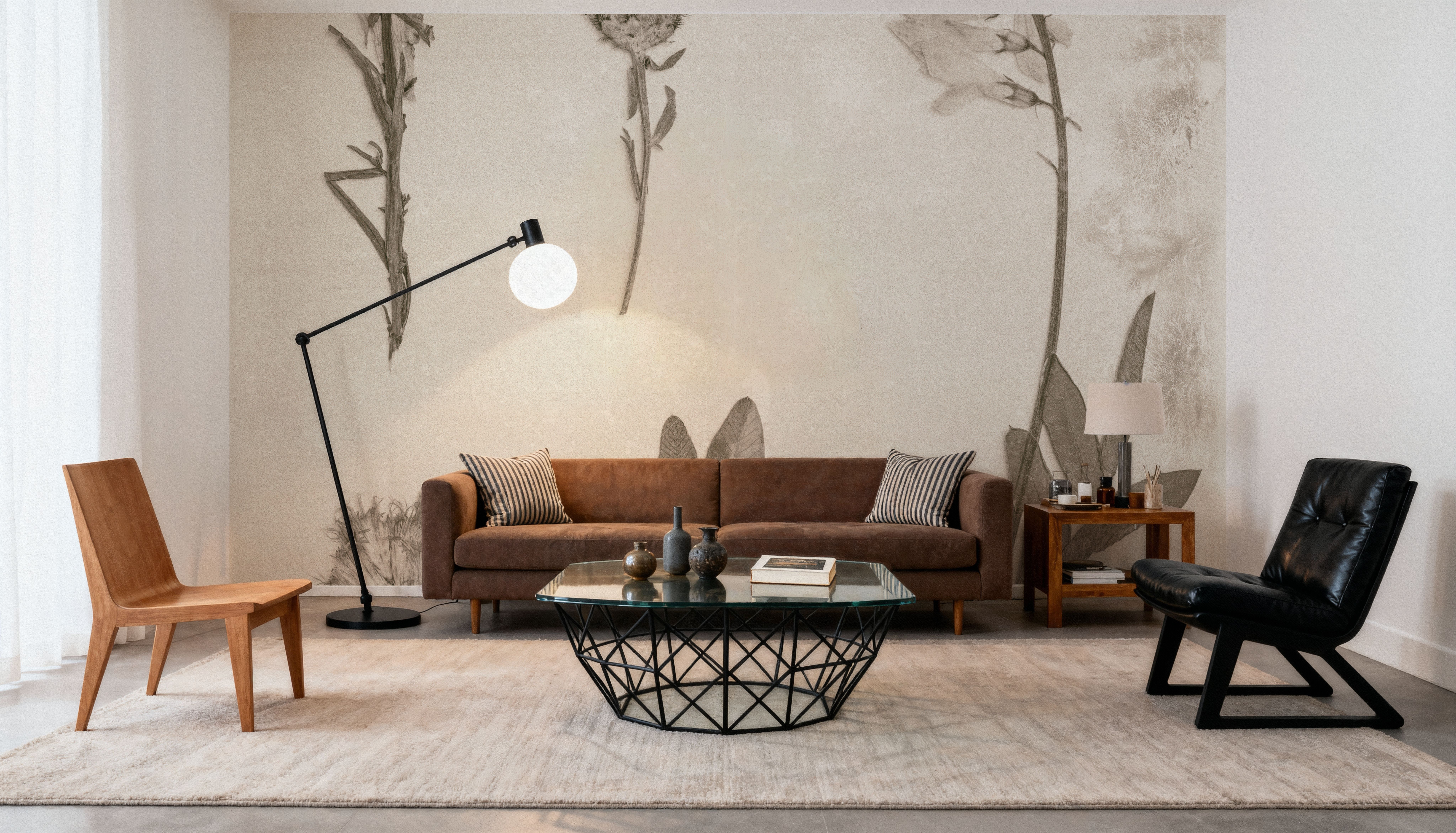 Wildflower Journal IX sepia