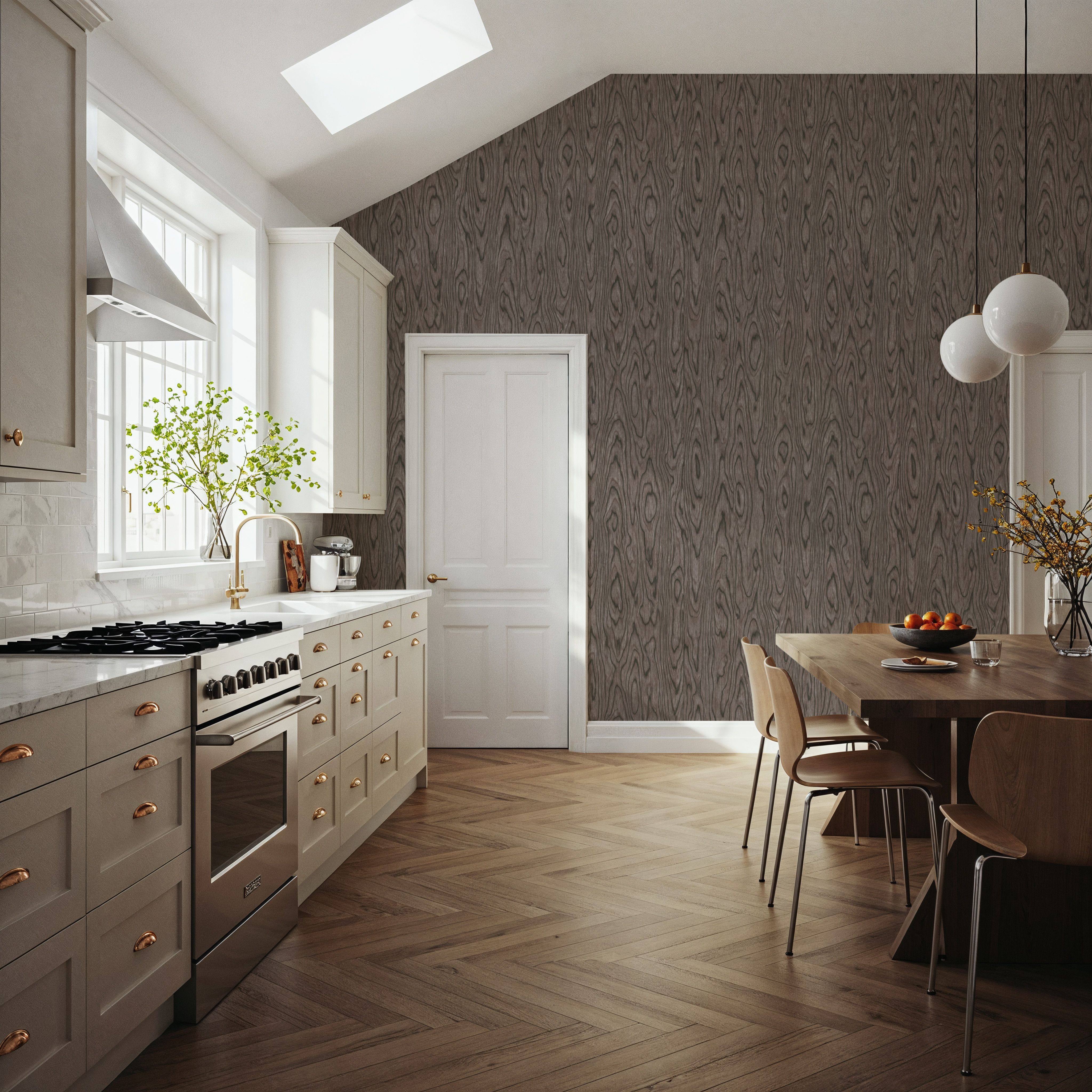 Conoid Grain, Raw Umber