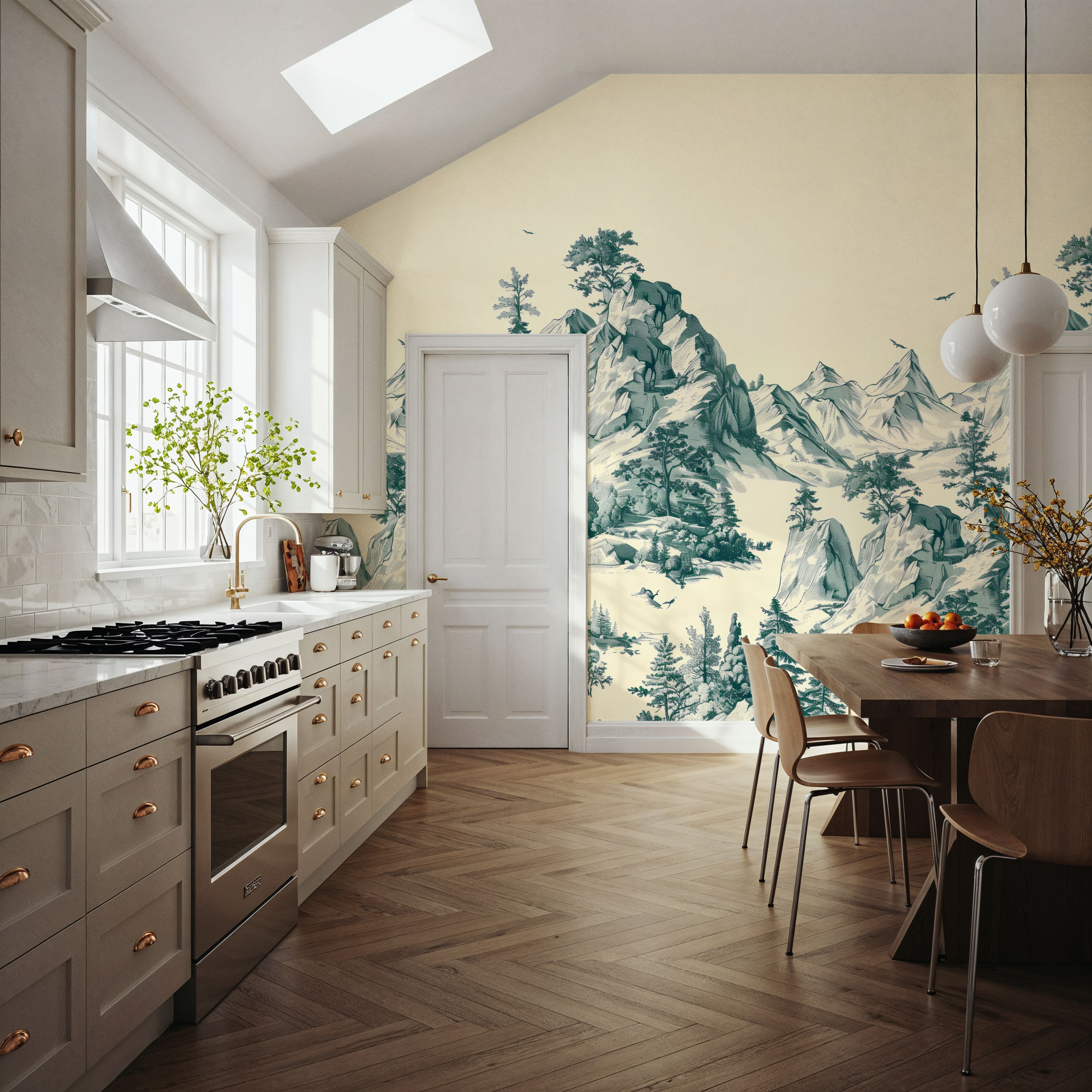 Toile Hills, Bottle Green