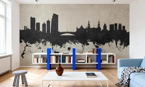 Leeds England Skyline Concrete