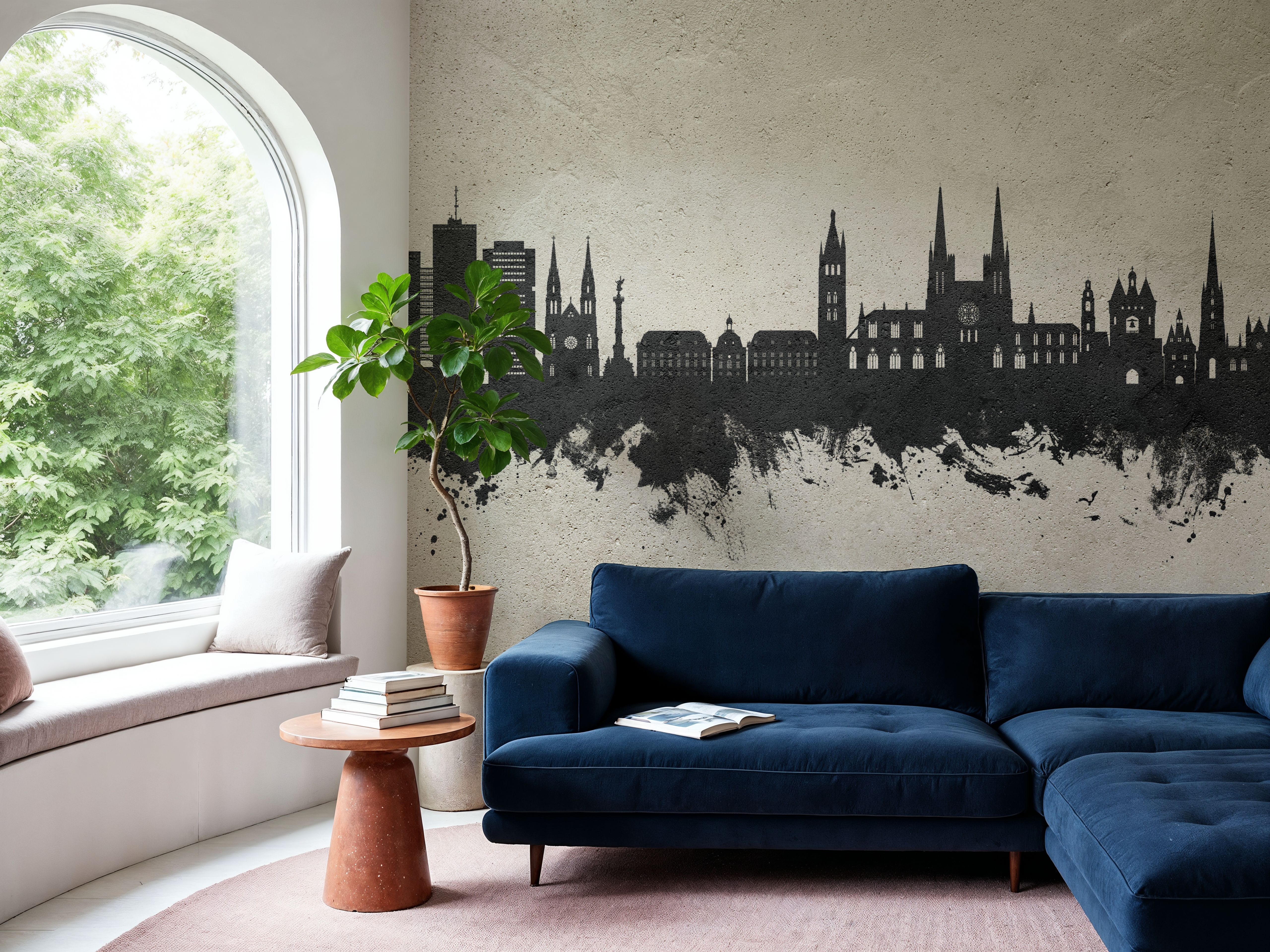 Bordeaux France Skyline  Concrete