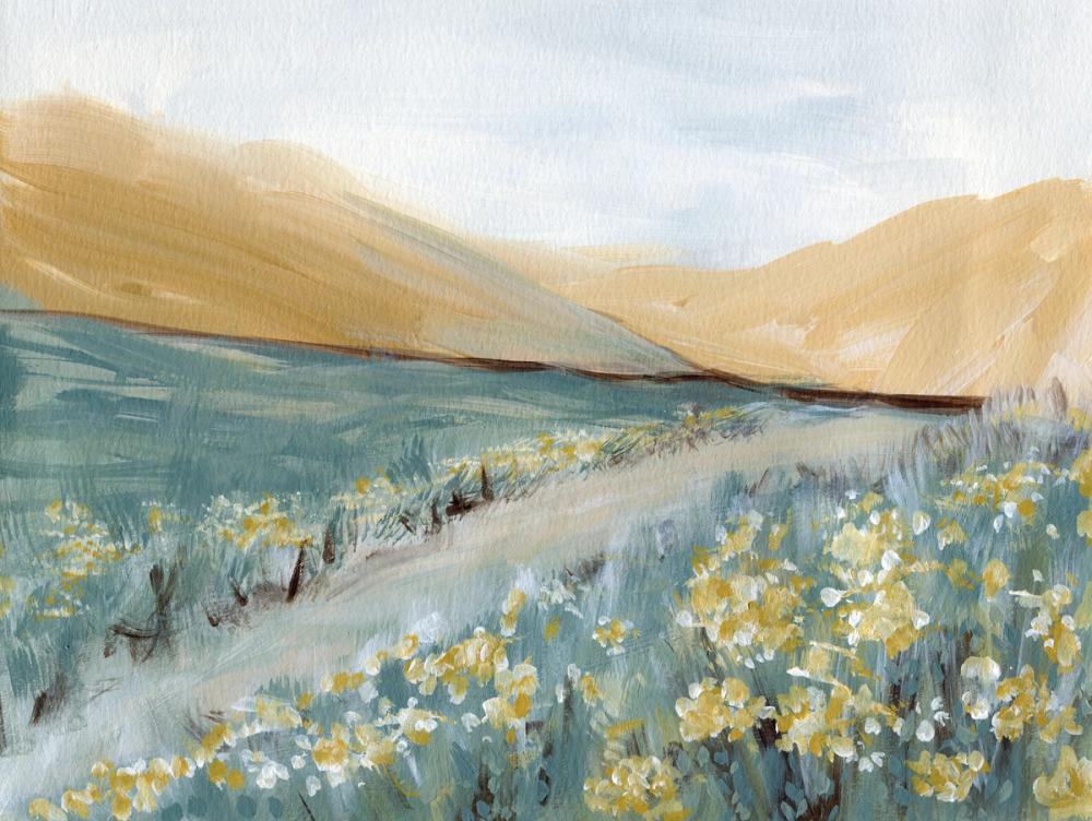 Flowers Along the Path