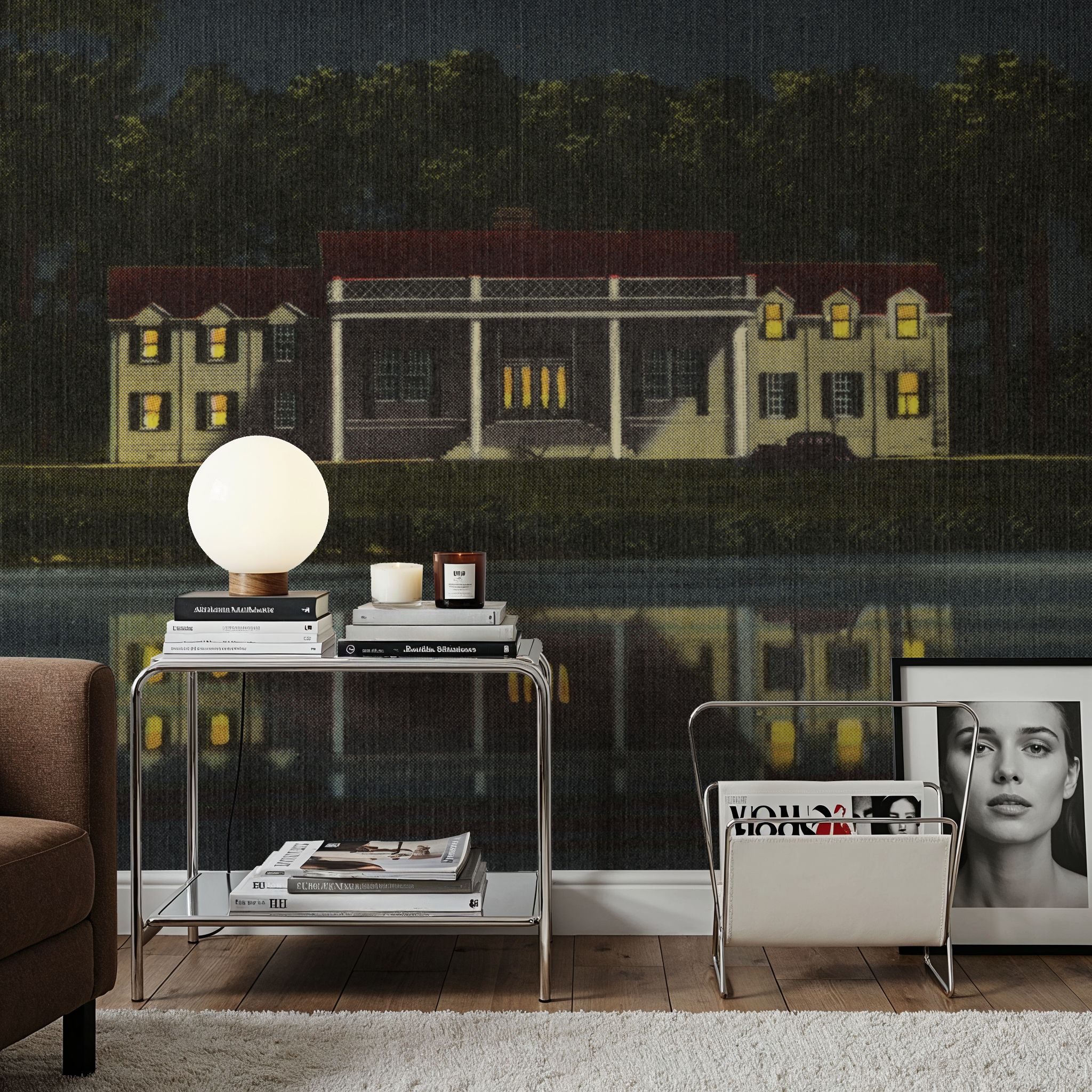 Greetings from the Lake - Screenprint Postcard