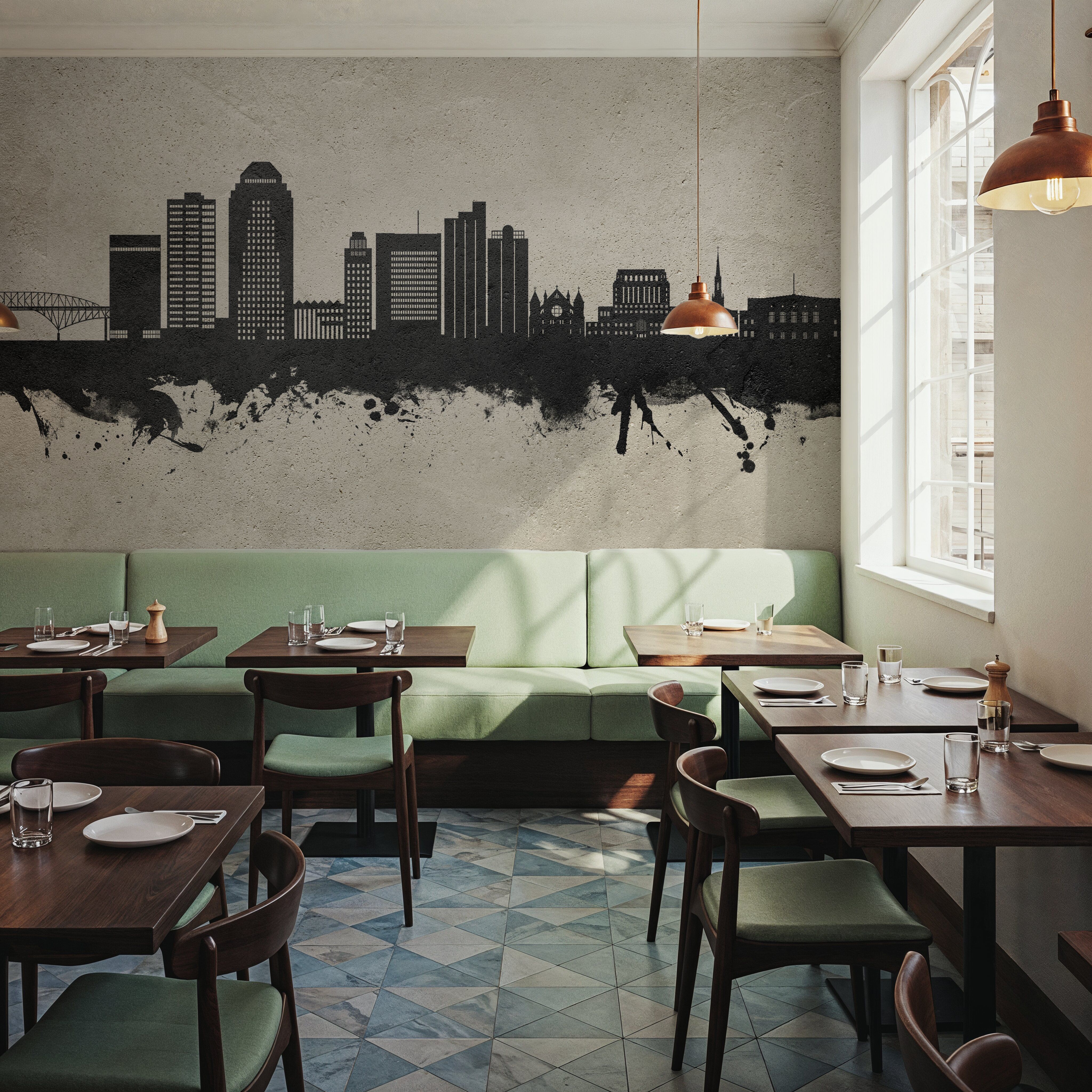 Shreveport Louisiana Skyline Concrete