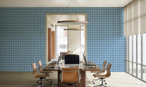 Decorative Cubes, Aqua