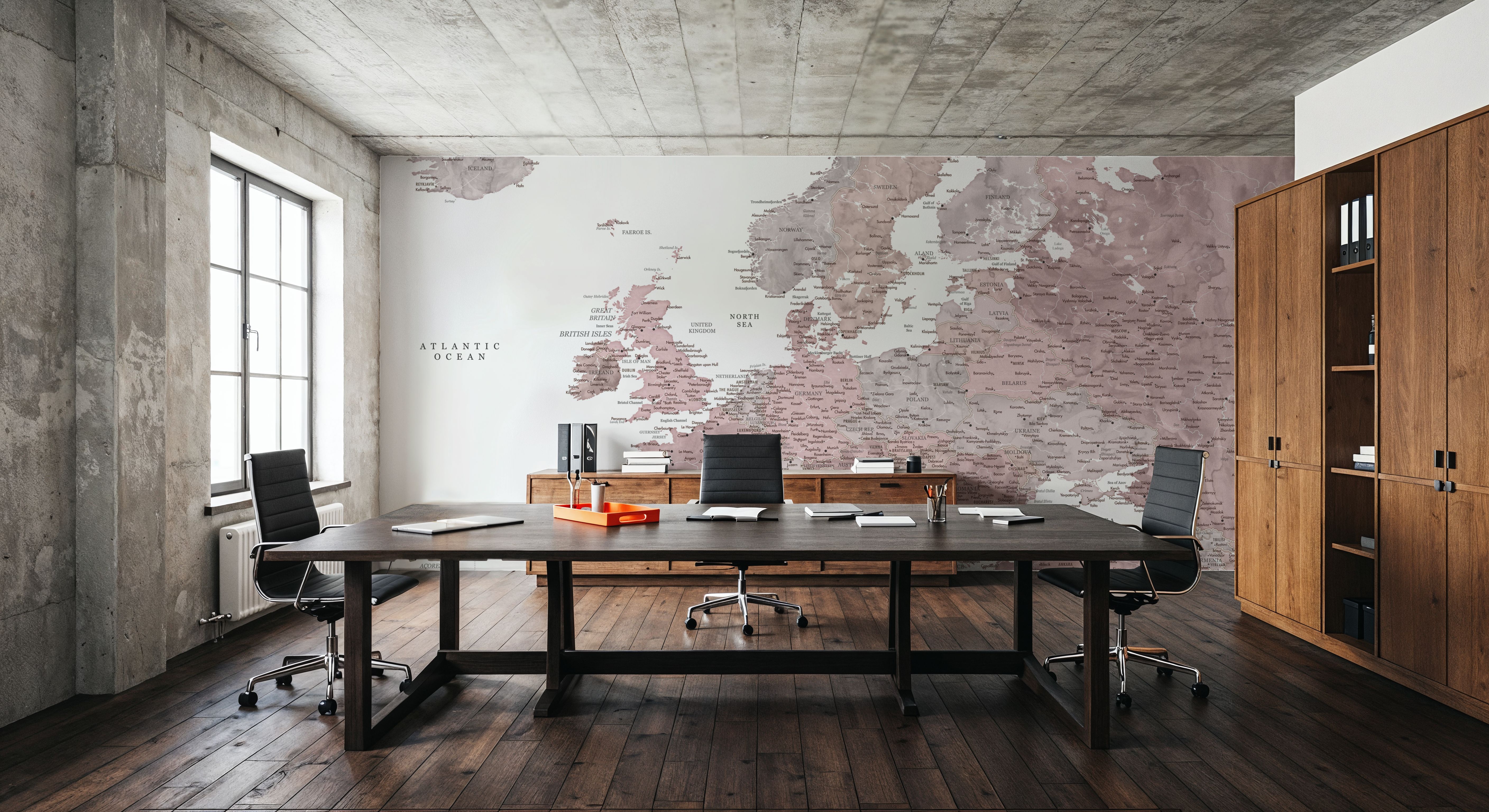 Europe Map Detailed - Linda