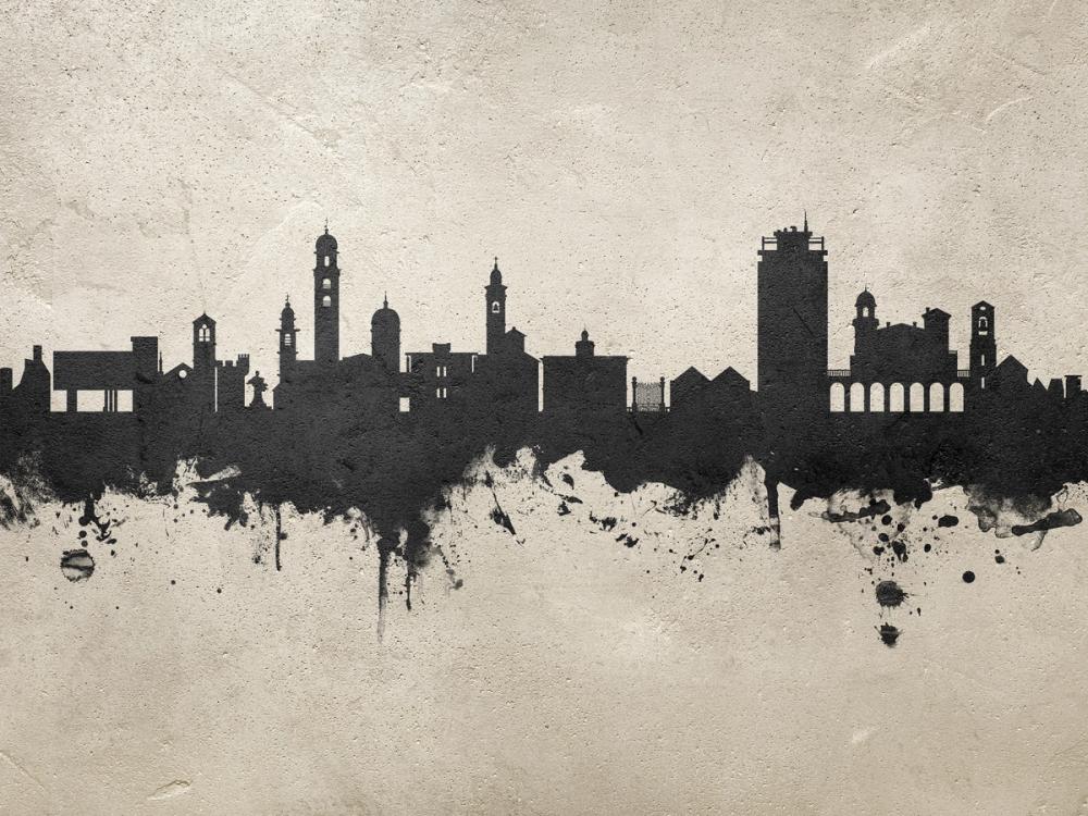 Lugano Switzerland Skyline Concrete