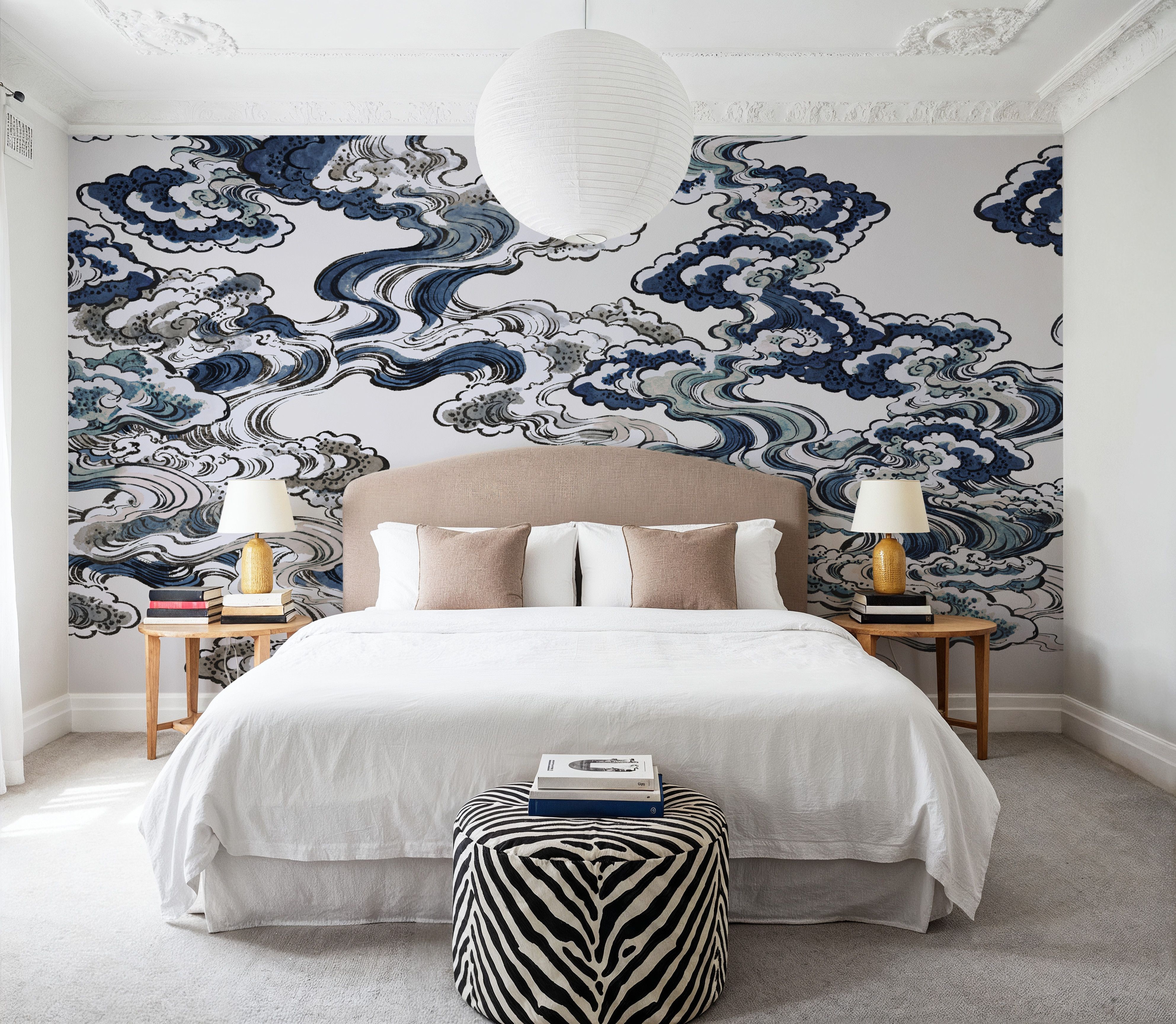 Ukiyo-e Clouds, Blues