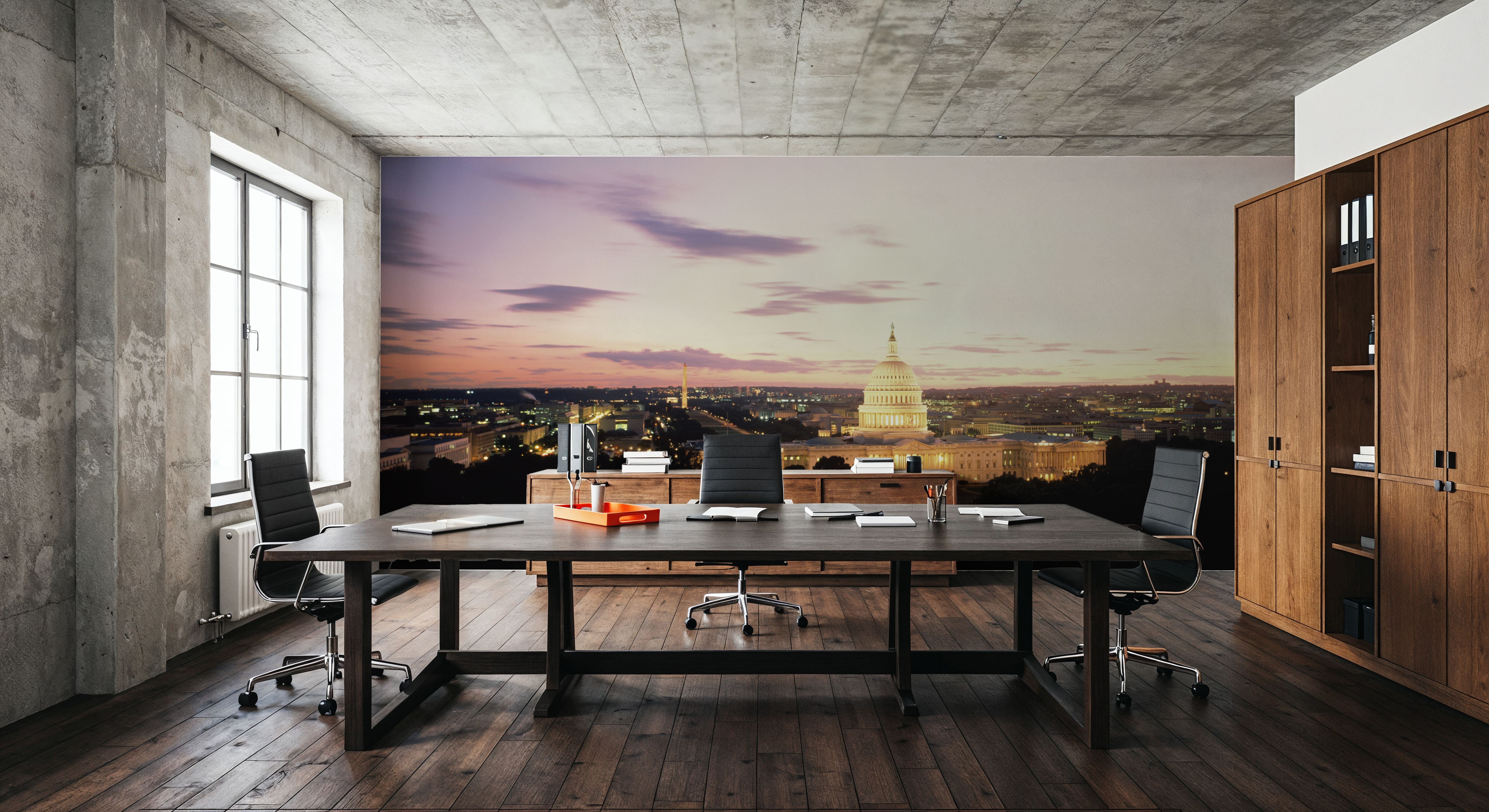 Illuminated Dome Sunset