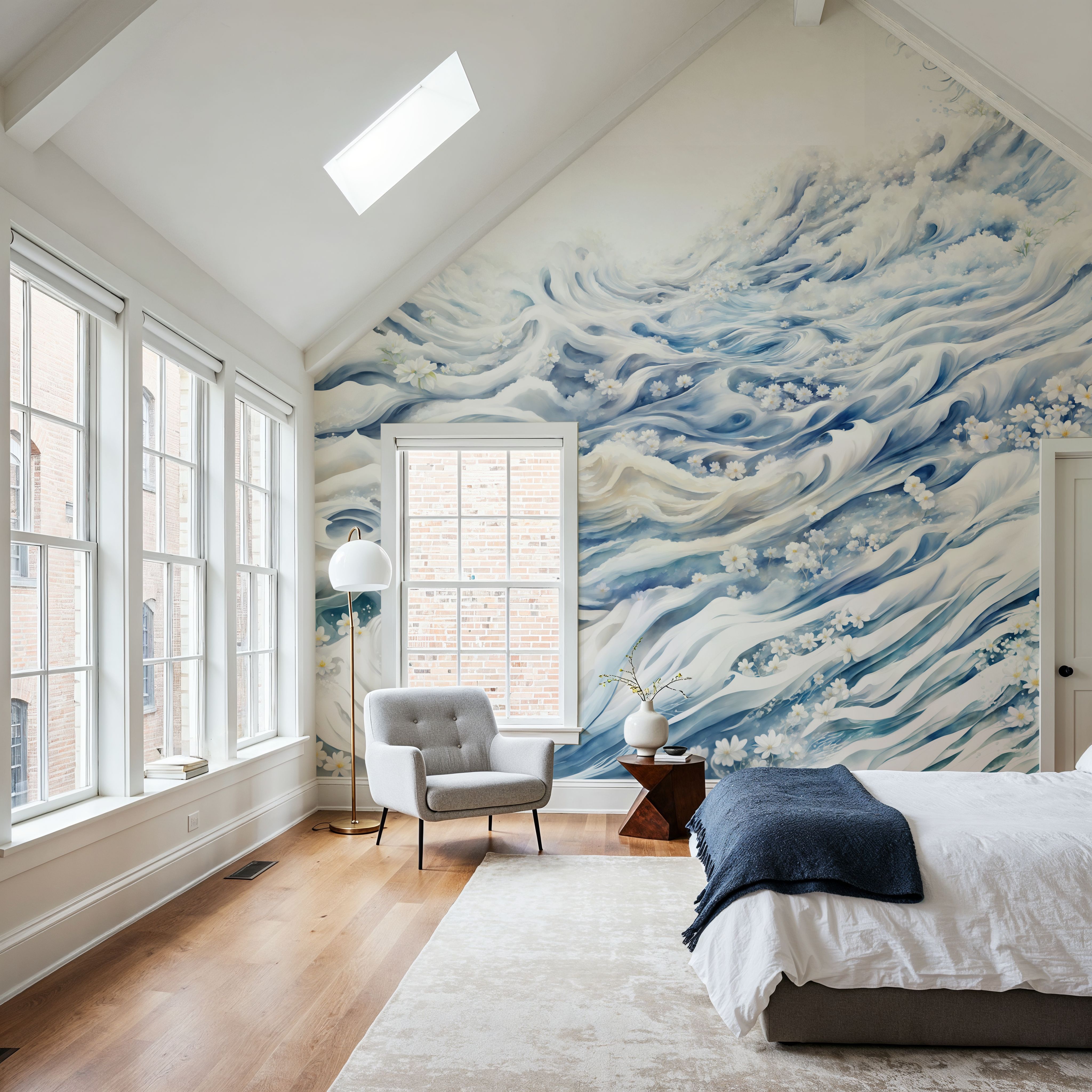 Romantic Waves Blue
