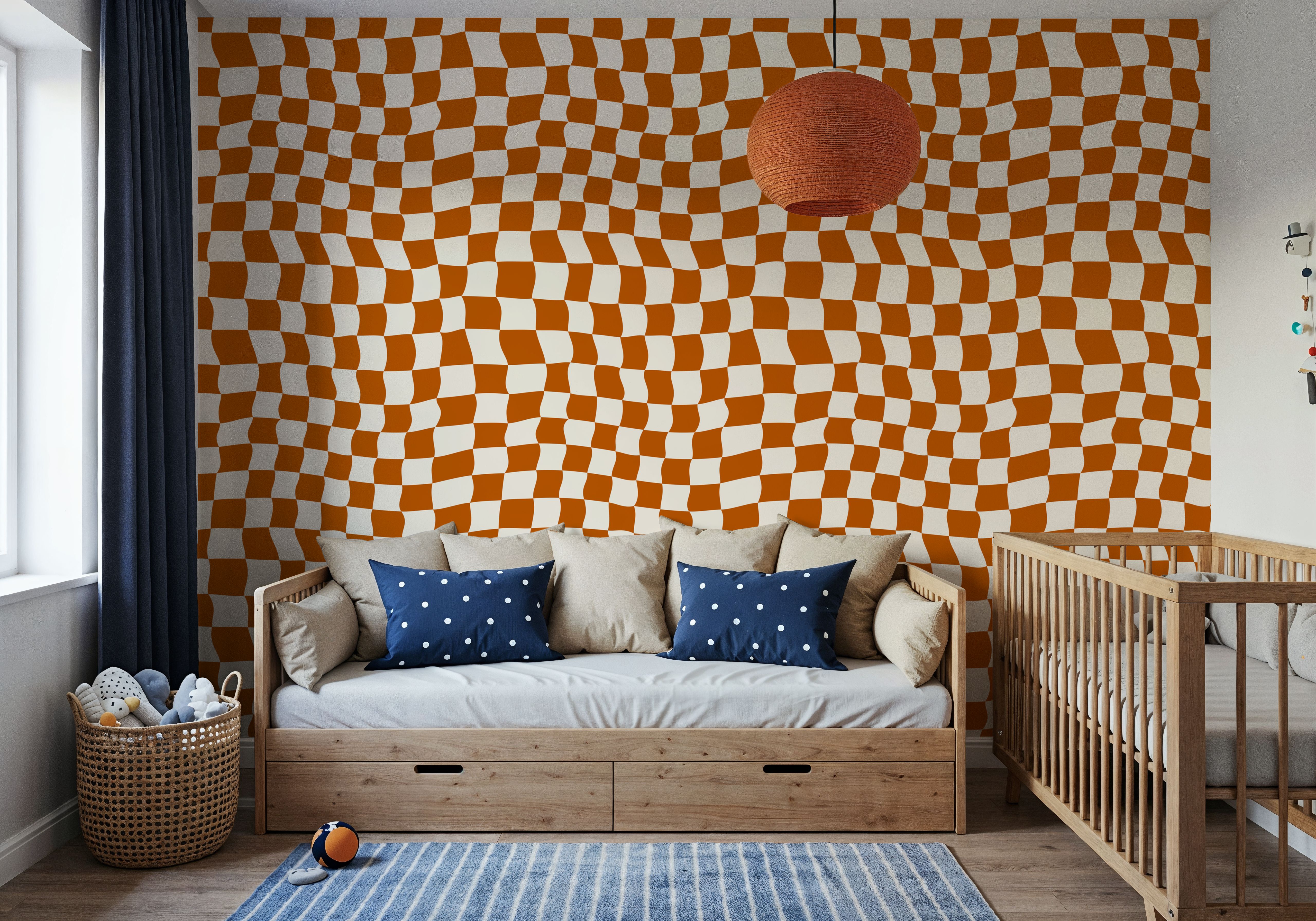 Warped Checkerboard, Brick