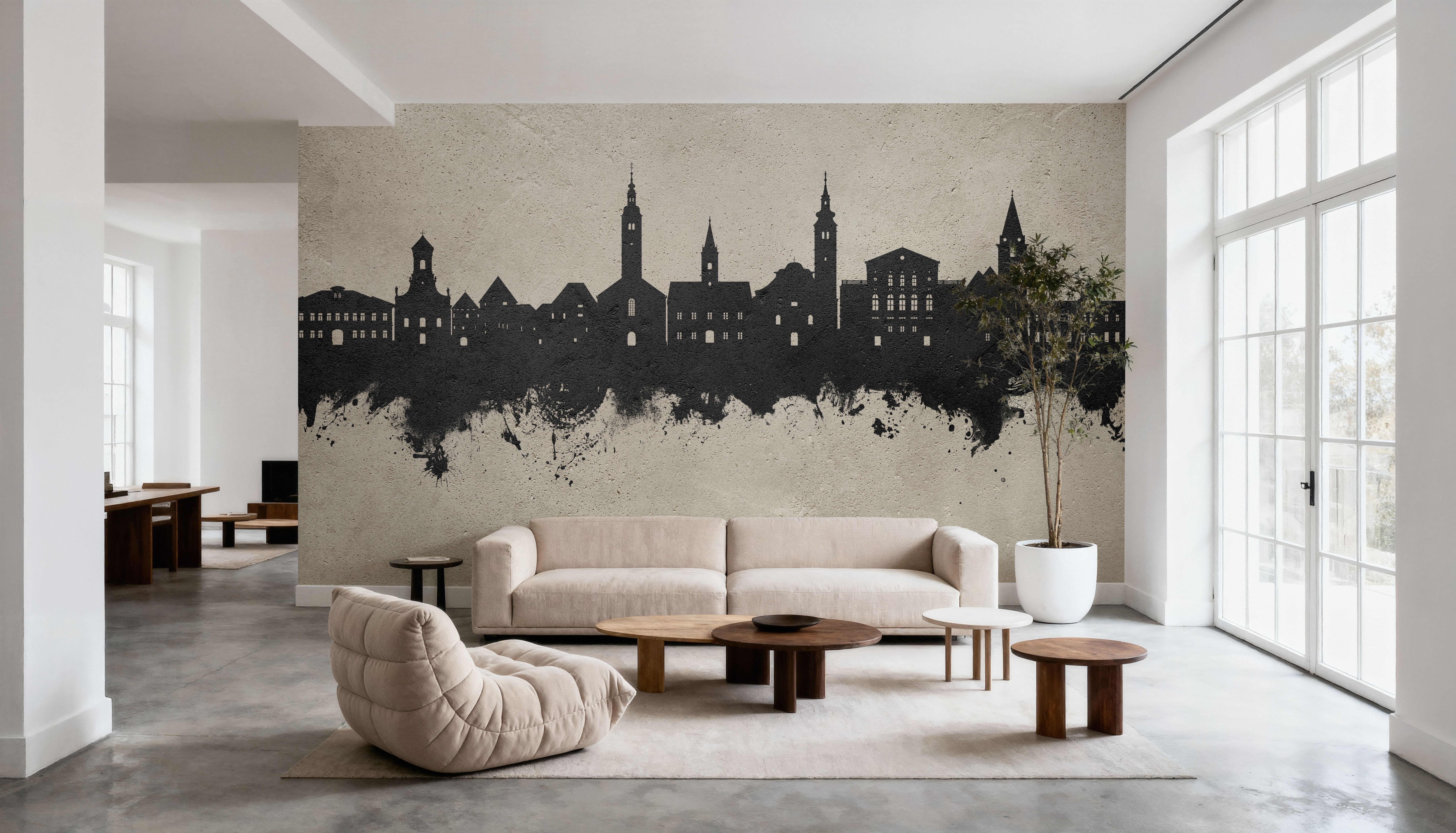 Varaždin Croatia Skyline Concrete