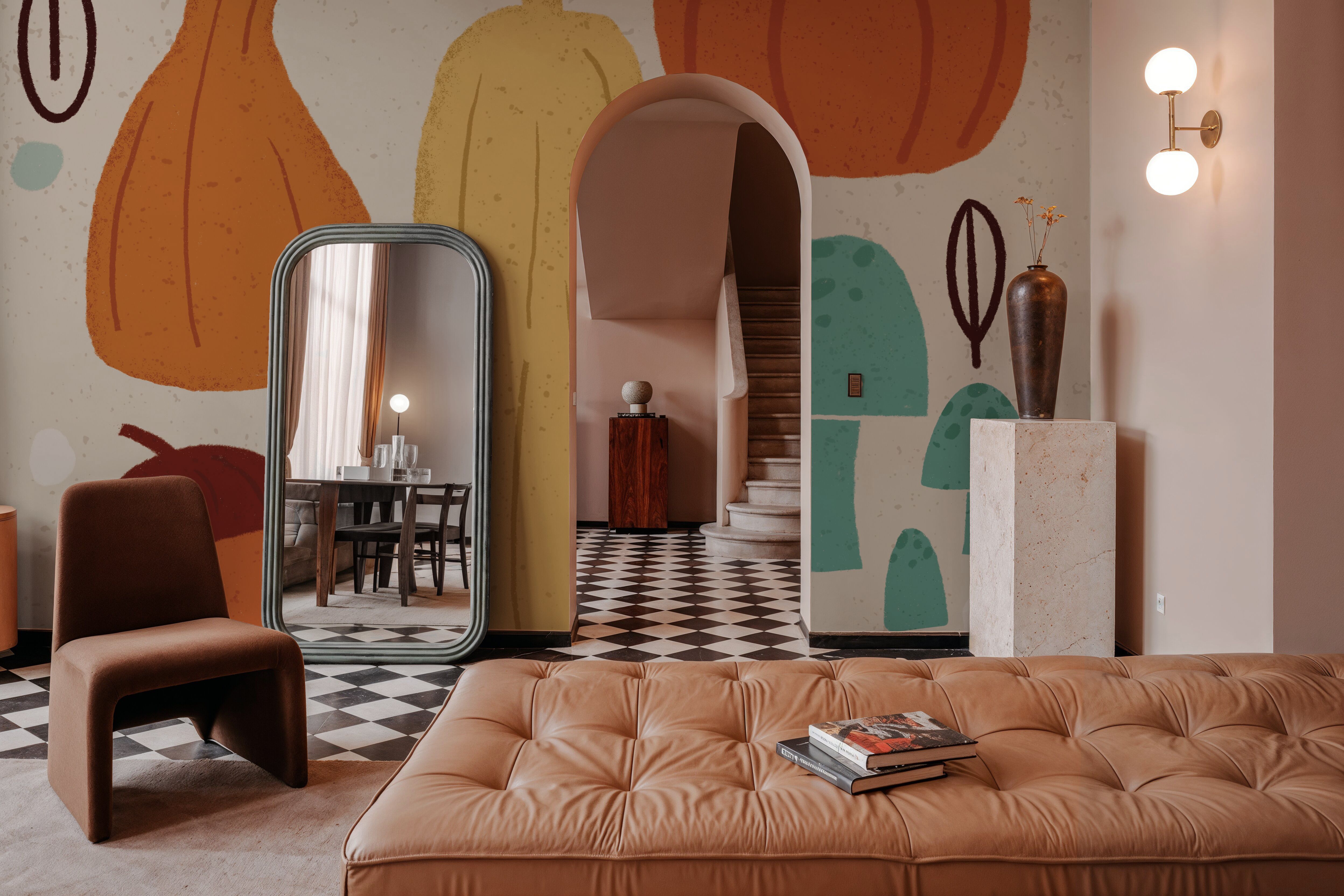 Fall Fun VIII, Behang