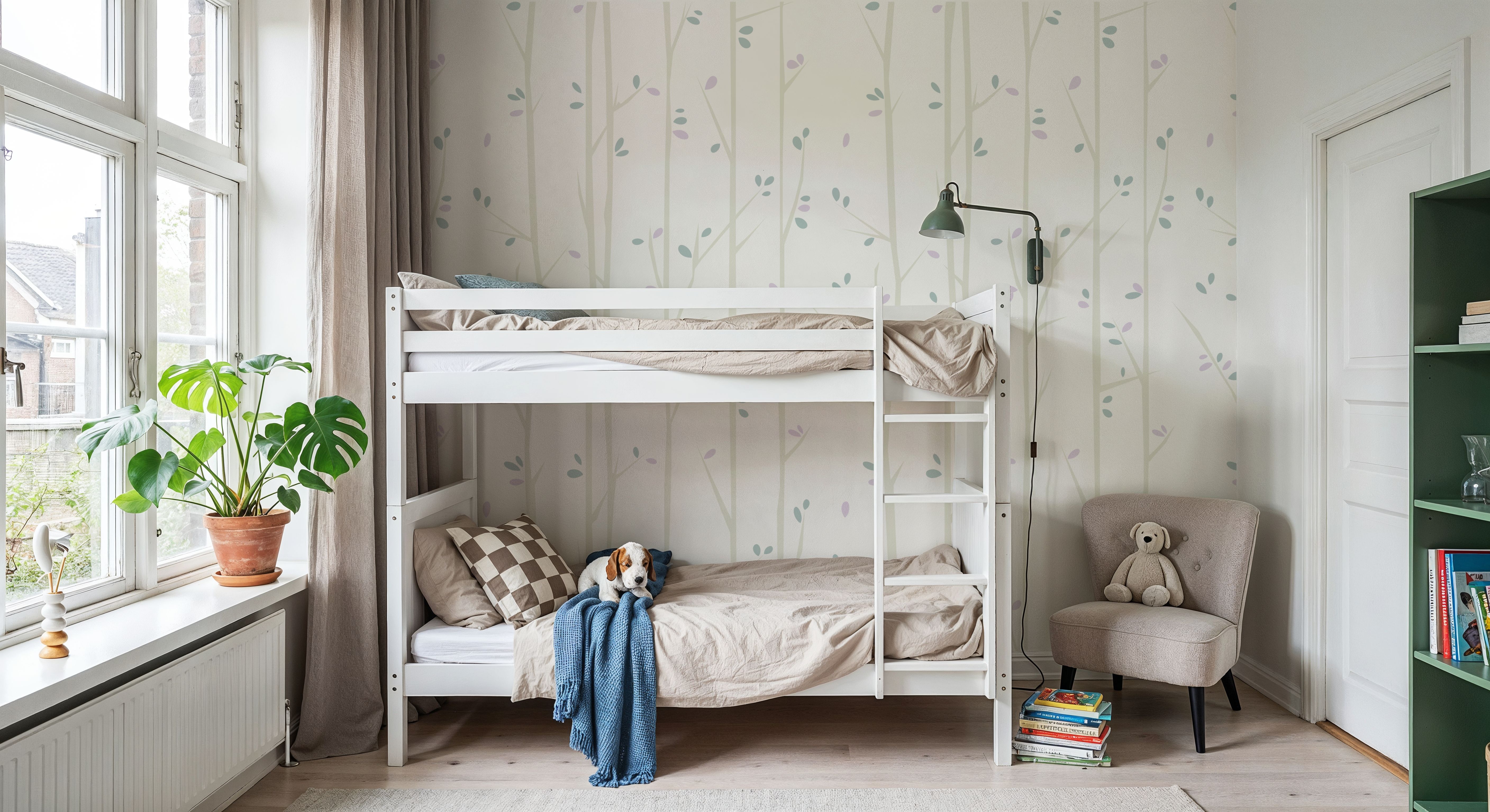 Thin Spring Trees, Wallpaper