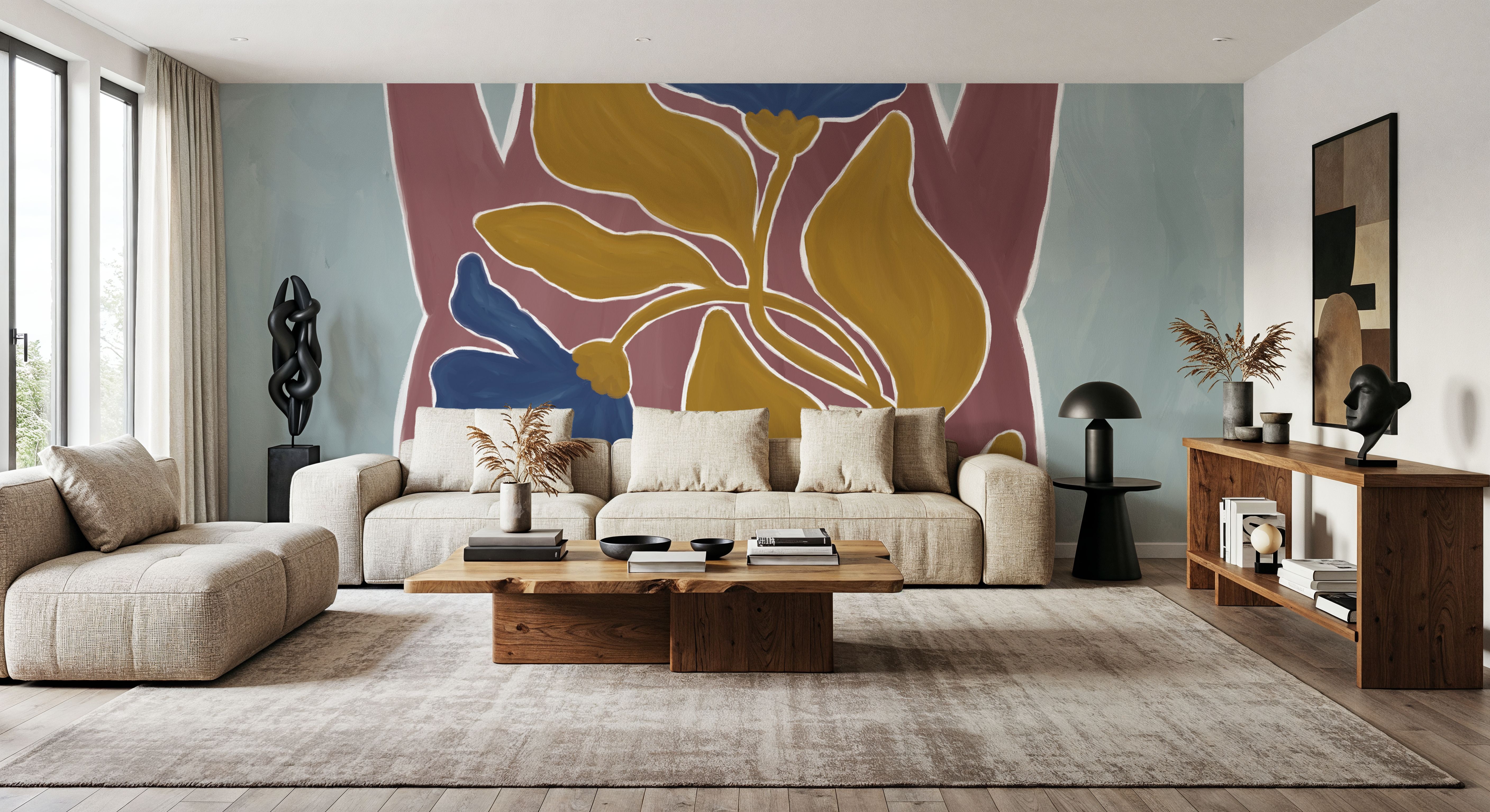 Modern Floral Vase II