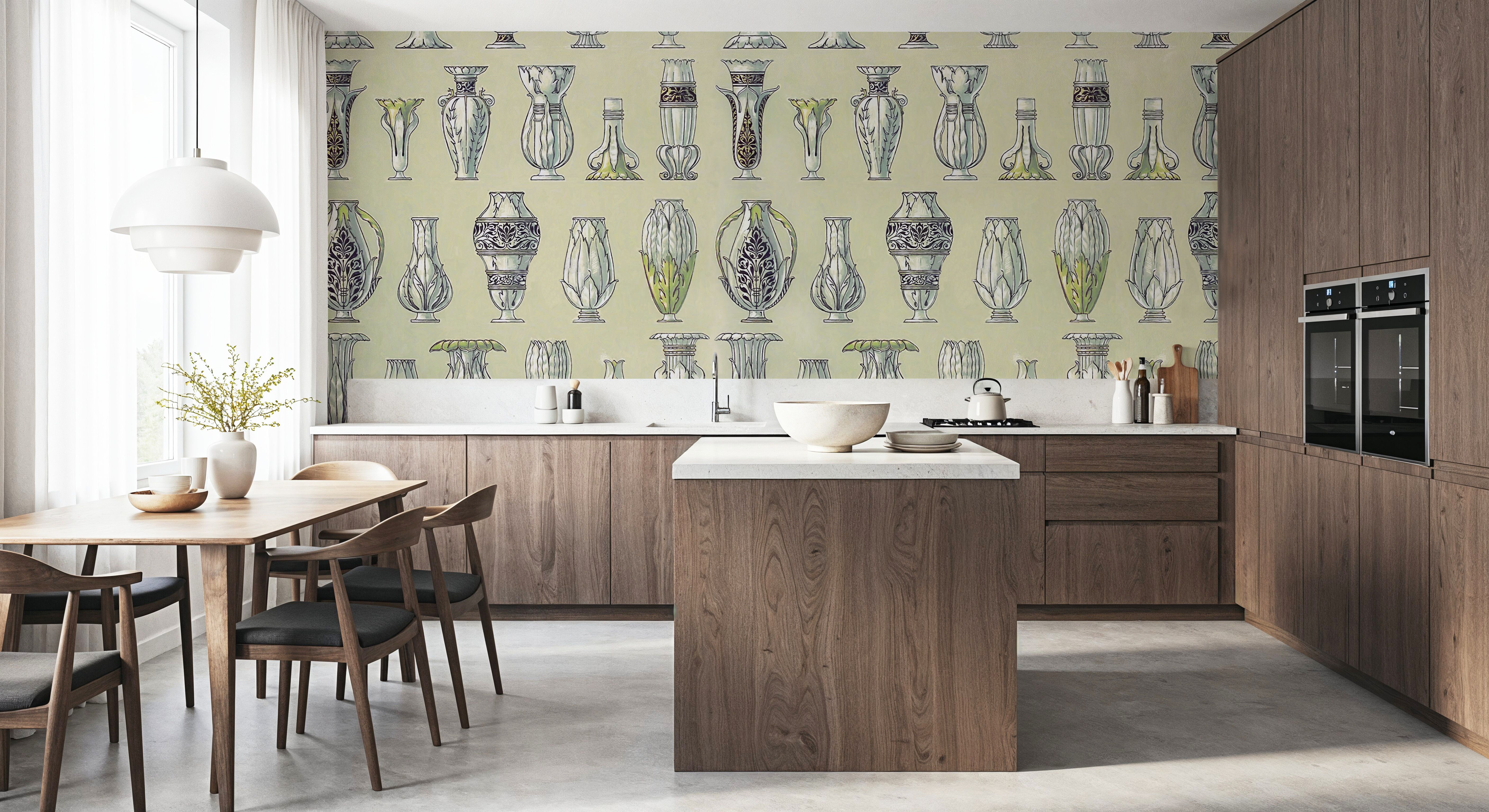 Art Vase Green