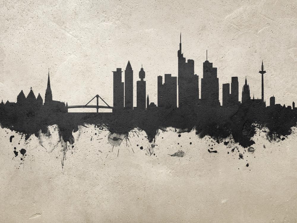 Frankfurt Skyline Concrete