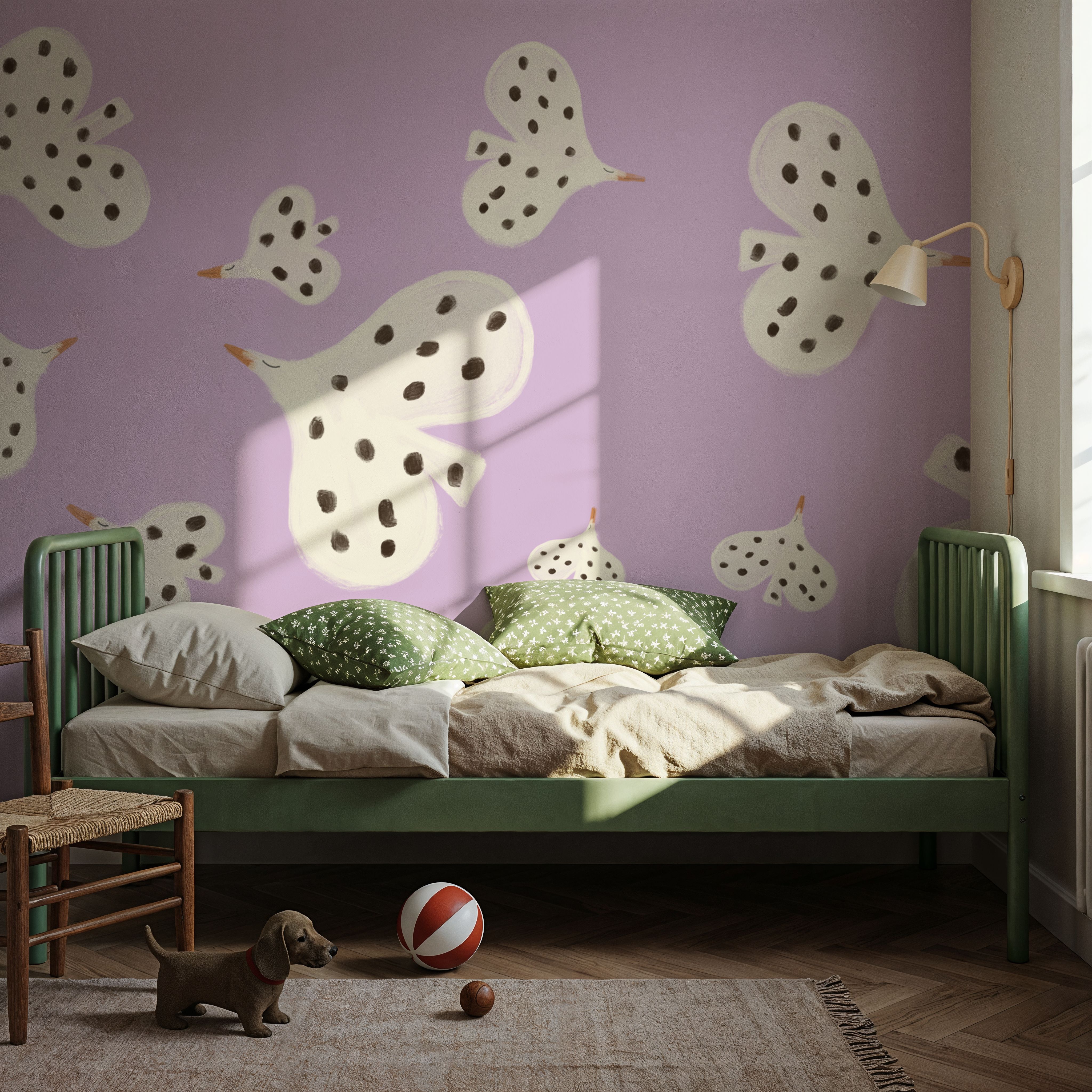 Birds Flying High, Lilac