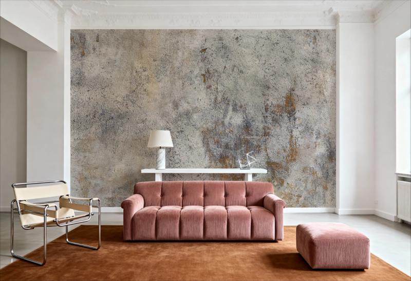 Rough Concrete Panoramic papier peint panoramique ➡ 100% sans PVC et non toxique