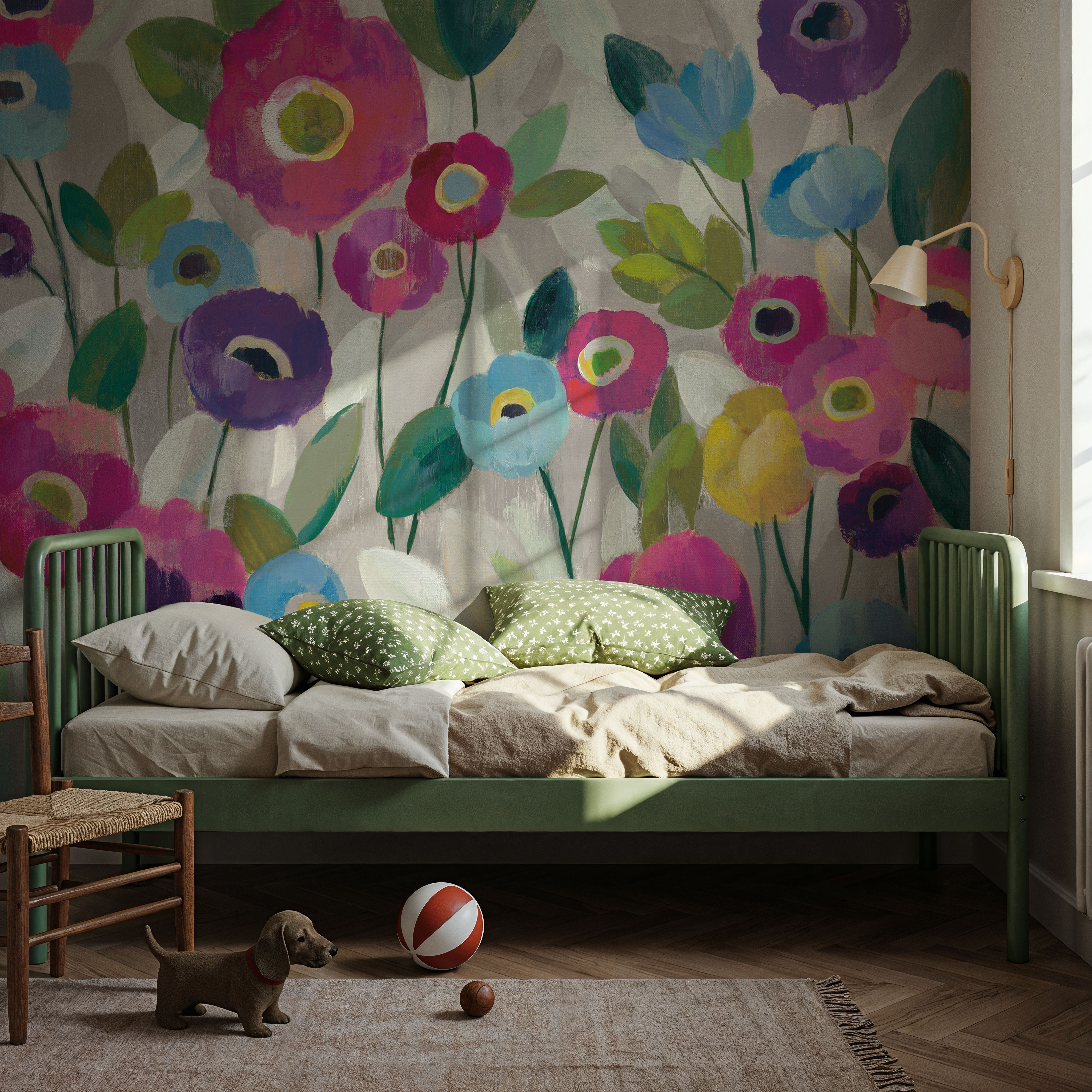 Fairy Tale Flowers V Pink