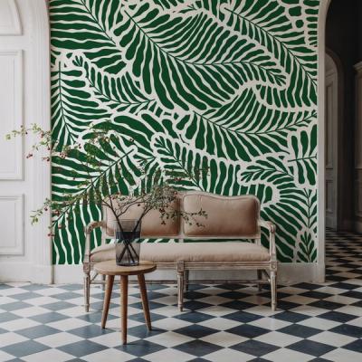 Fern Cut-Outs Pattern, Malachite Green