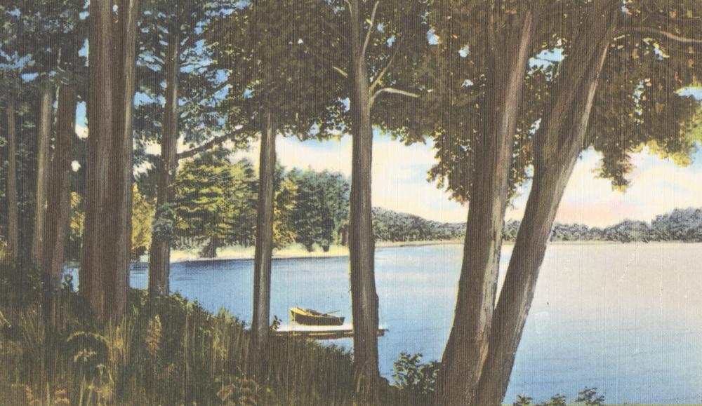 Take a Hike - Screenprint Postcard