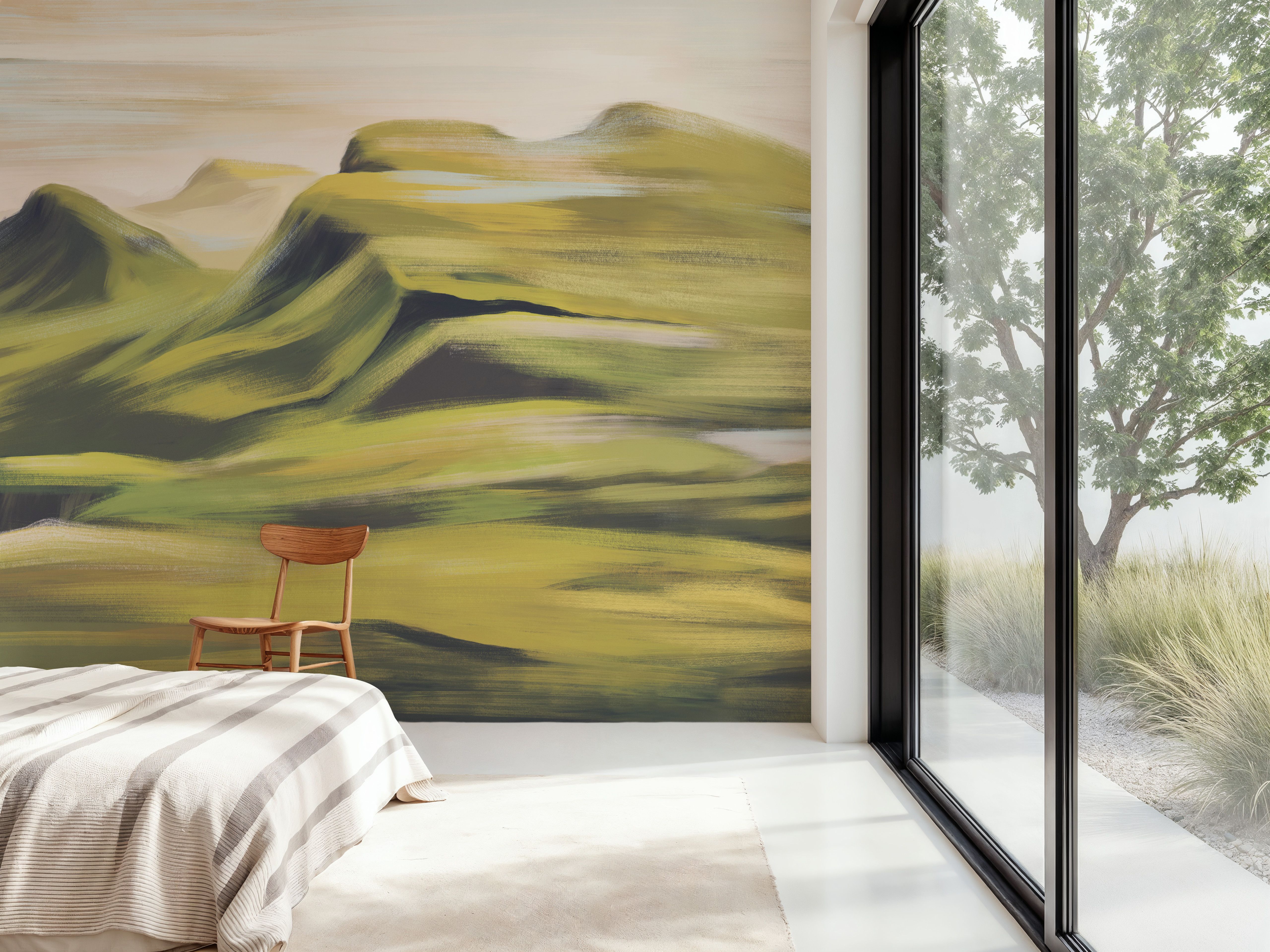 Oil Mountain, Greens