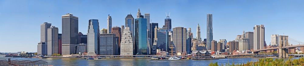 Urban Waterfront Panorama