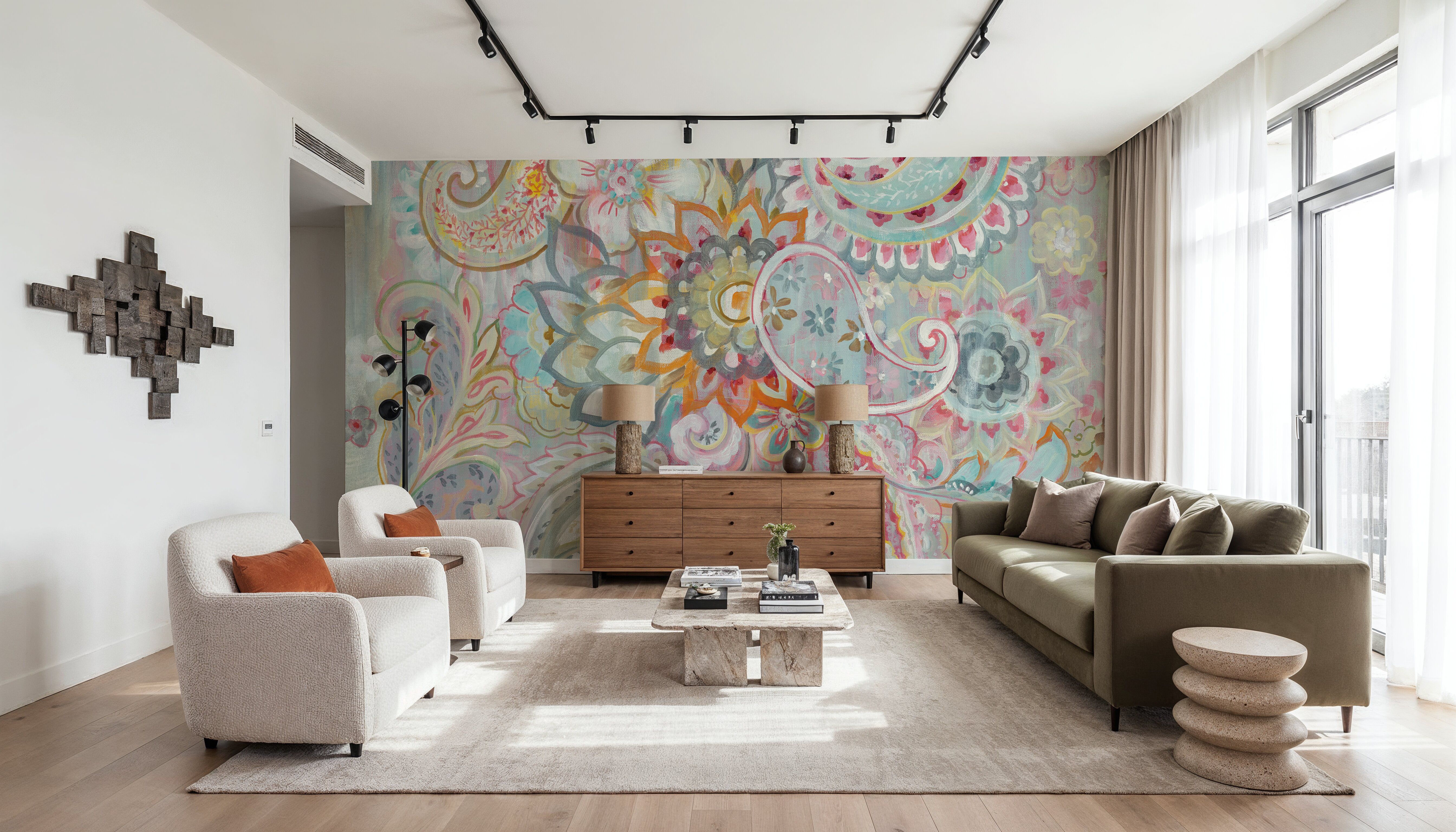 Boho Japonais on Canvas