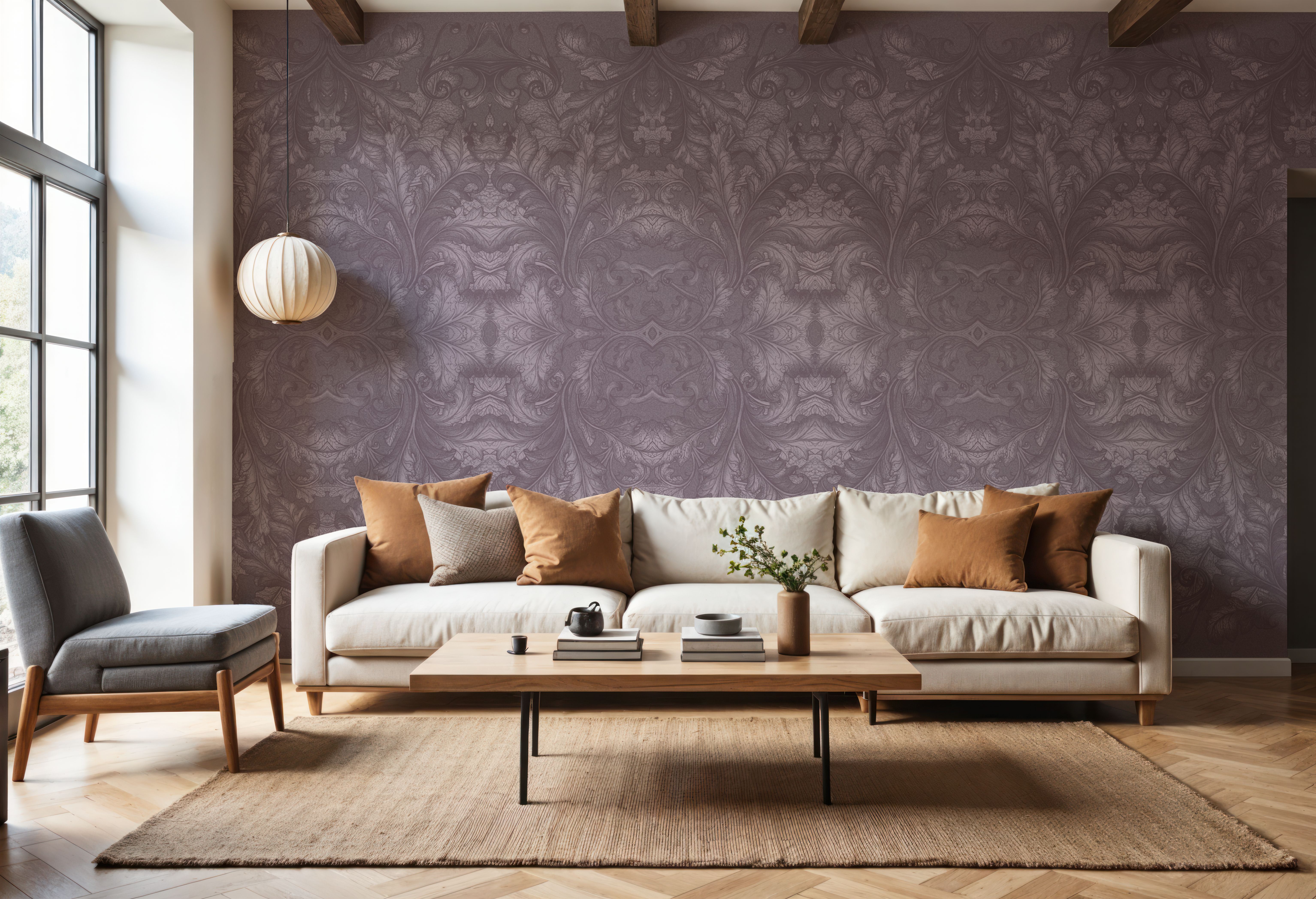 Royal Hall Pink Milk, Papier peint