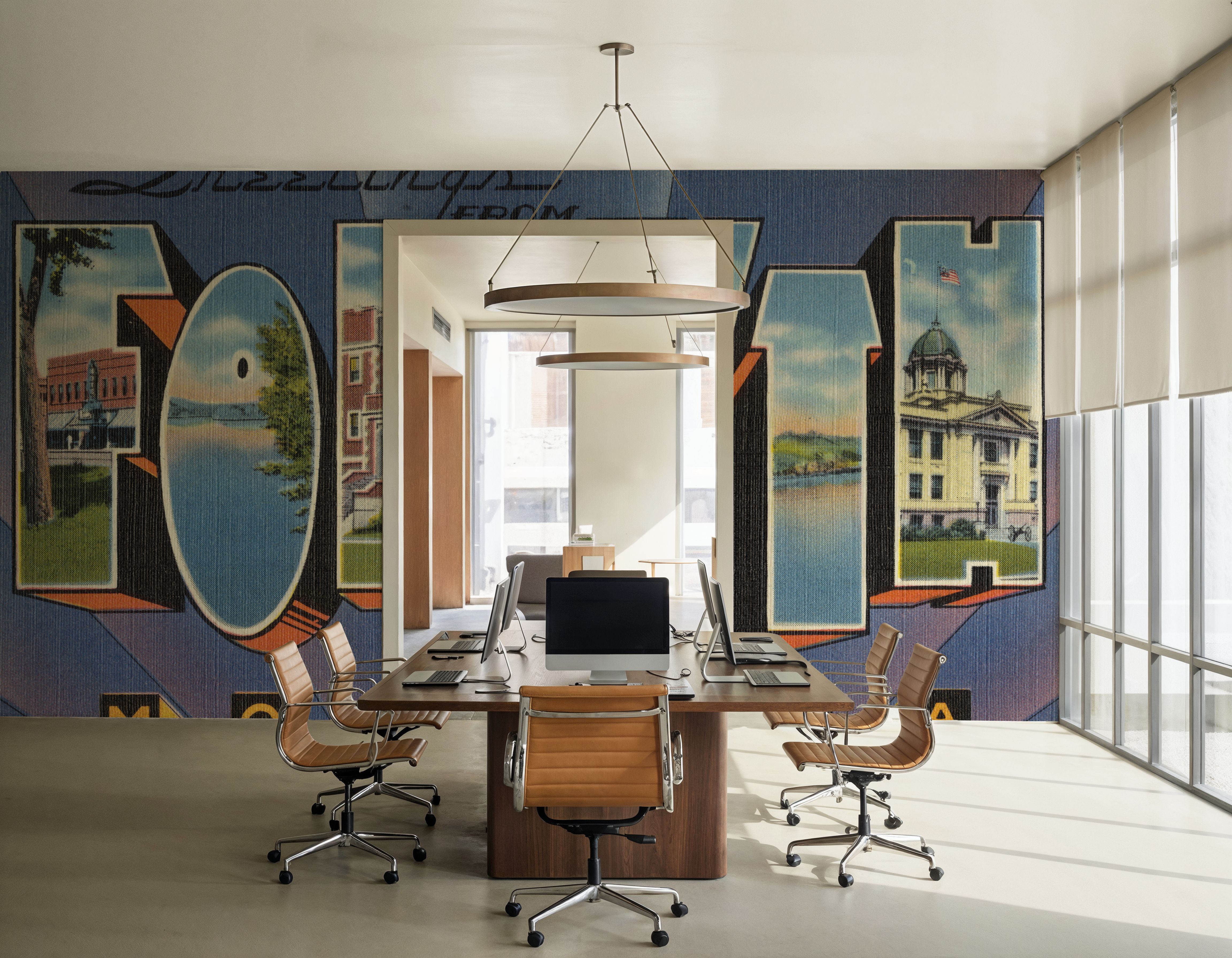 Greetings from Forsyth - Screenprint Postcard