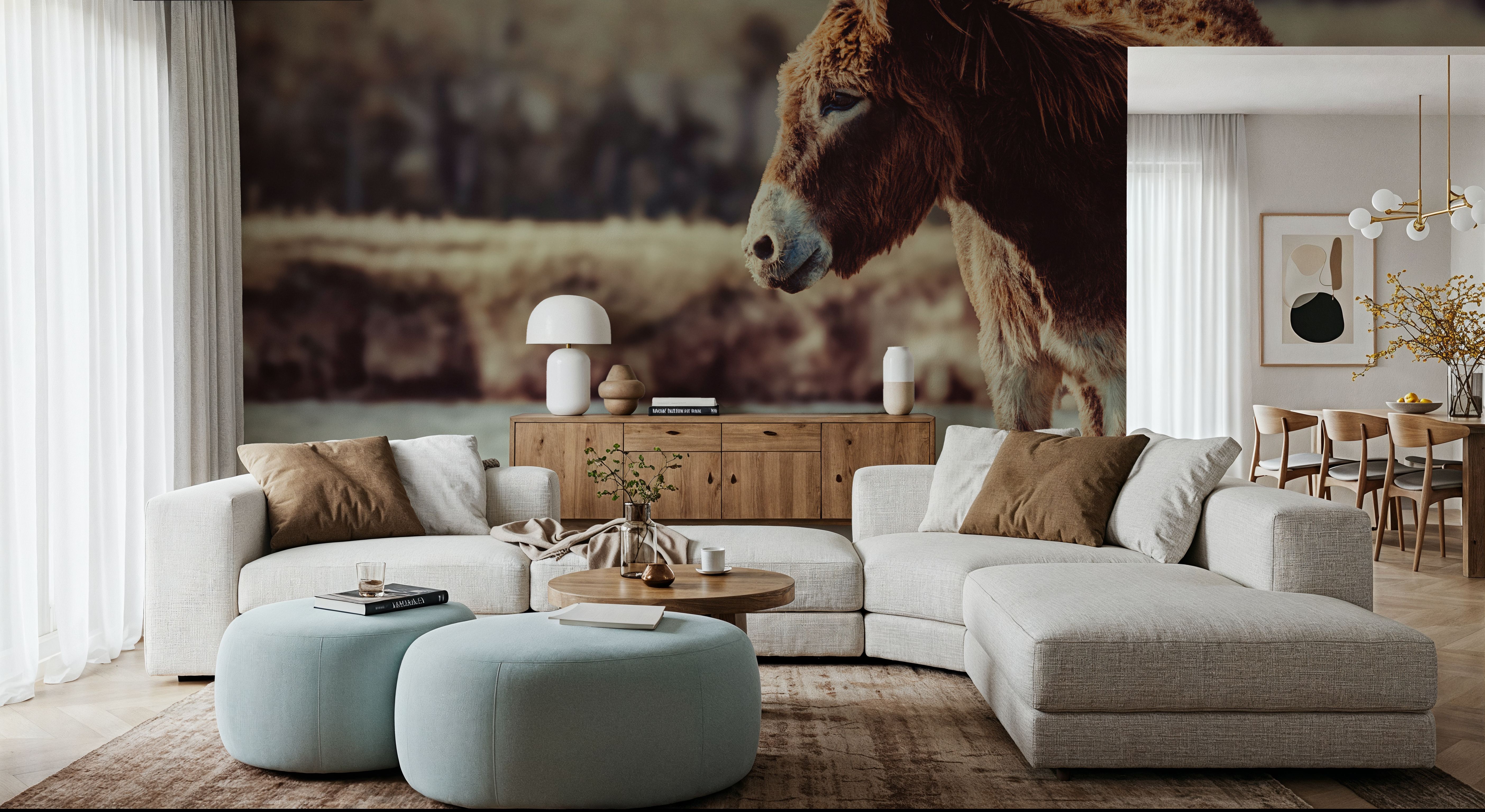 Donkey Summer I, Wallpaper