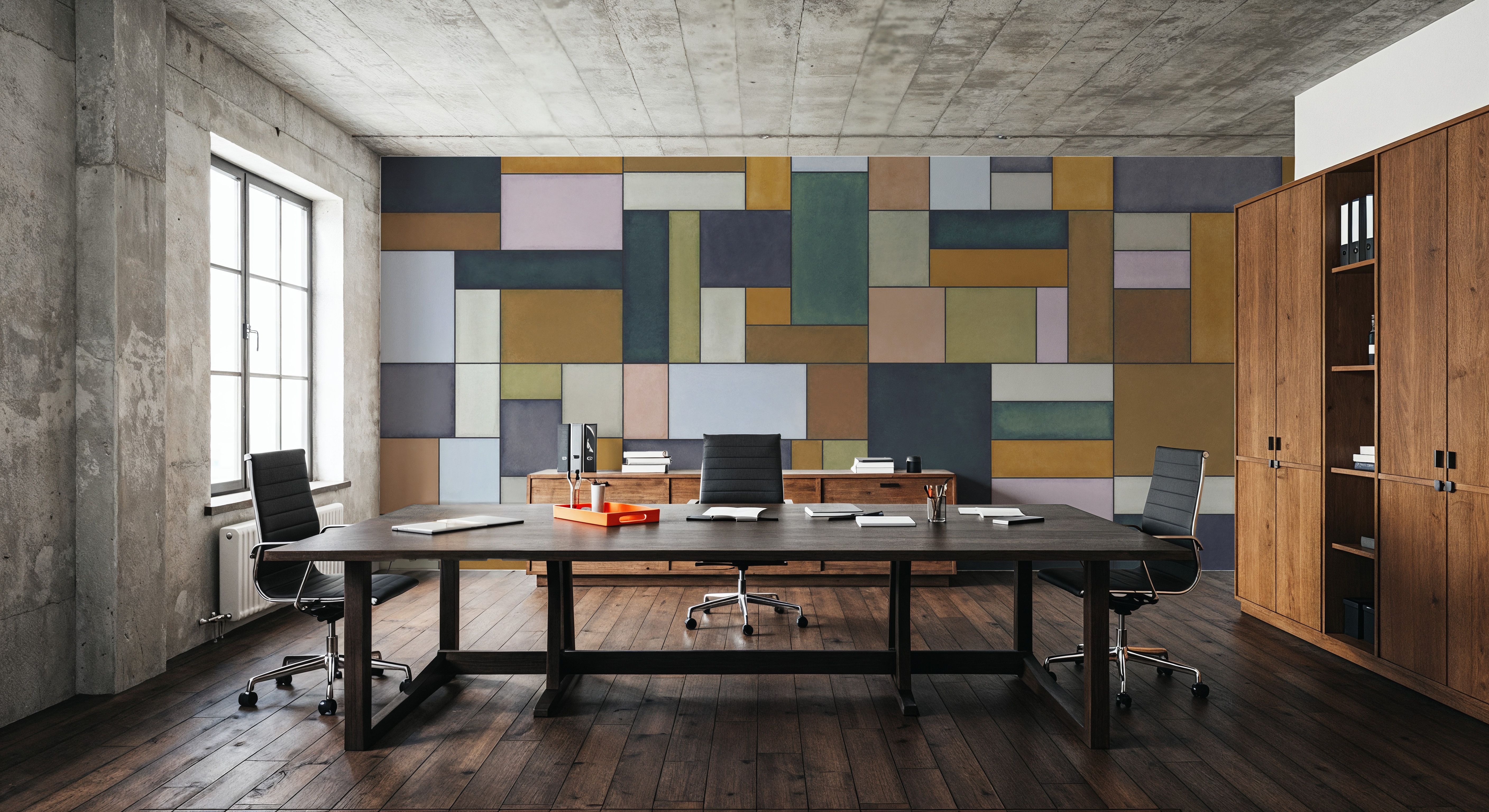 Spectrum Blocks, Jewelry Box, Wallpaper