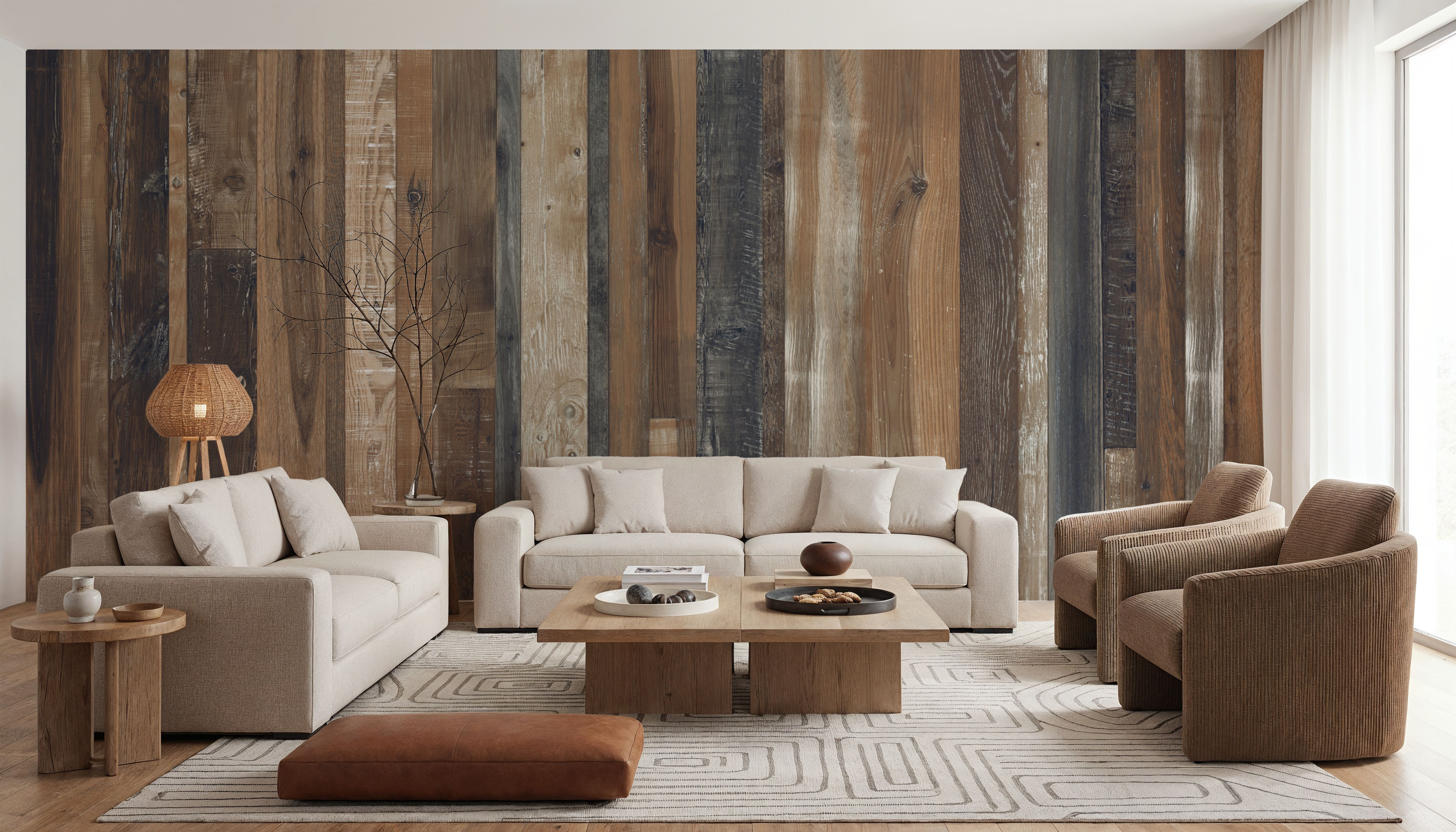 Timeworn Timber, Wallpaper