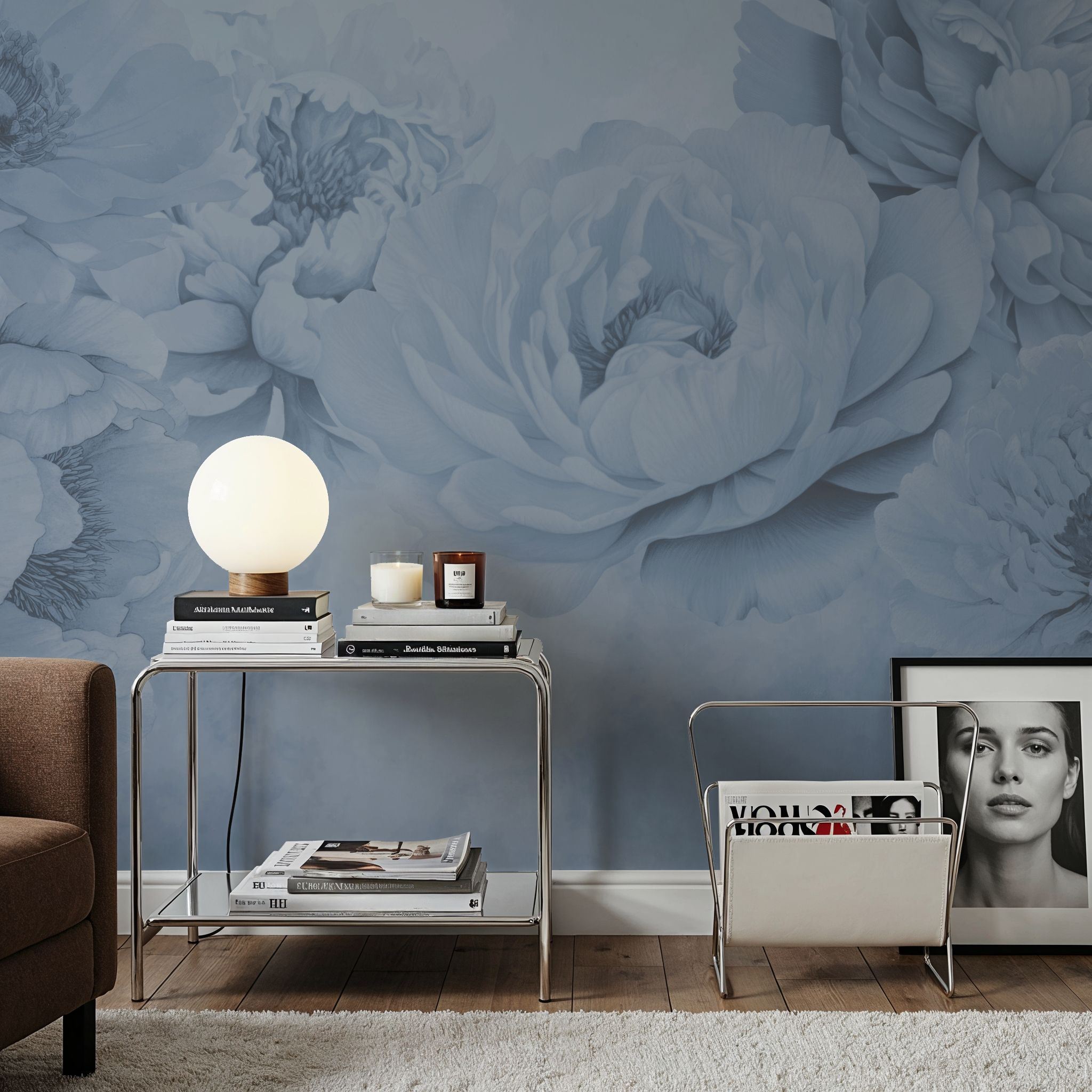 Transcendent Peony, Periwinkle