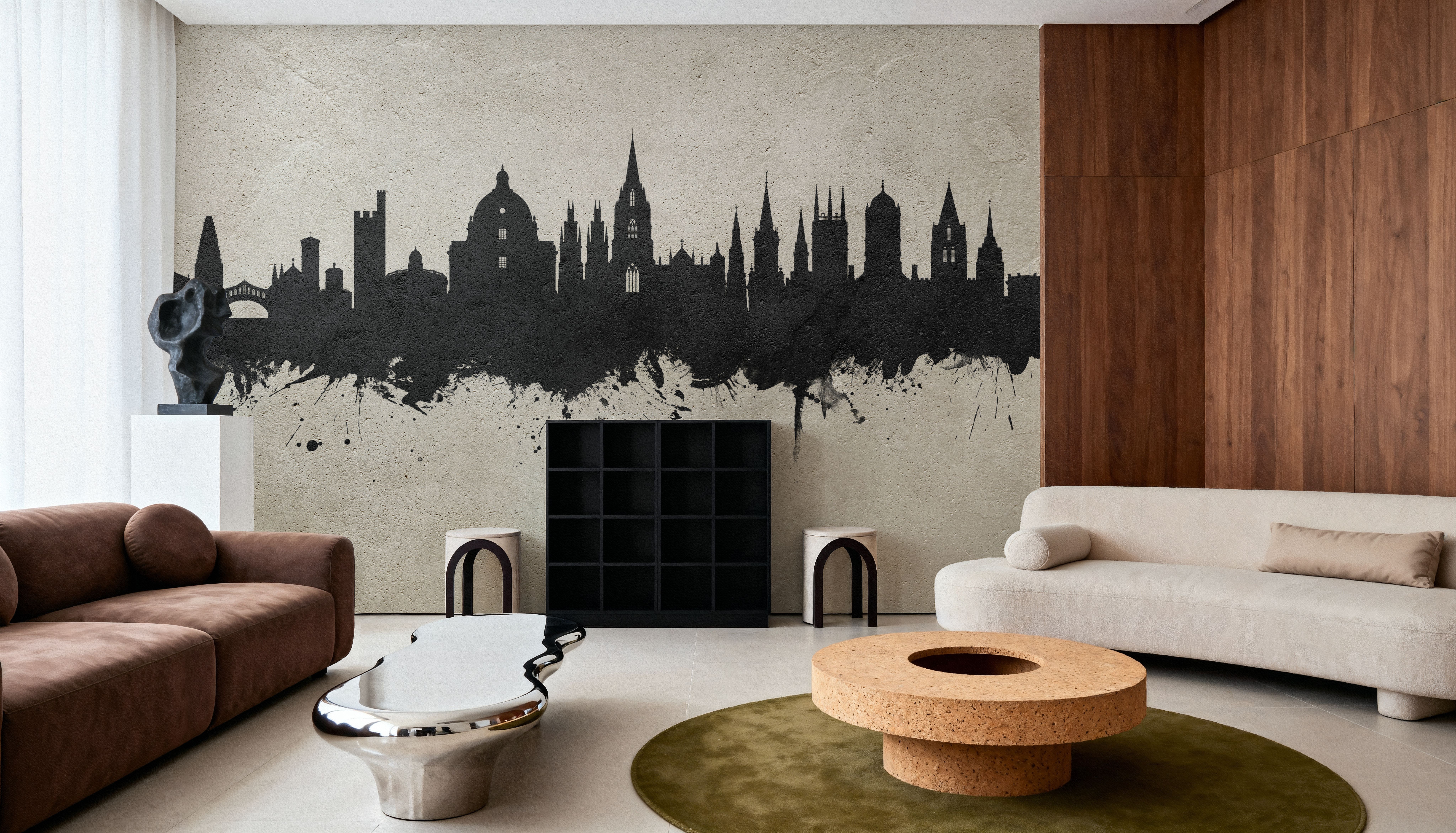 Oxford England Skyline Concrete