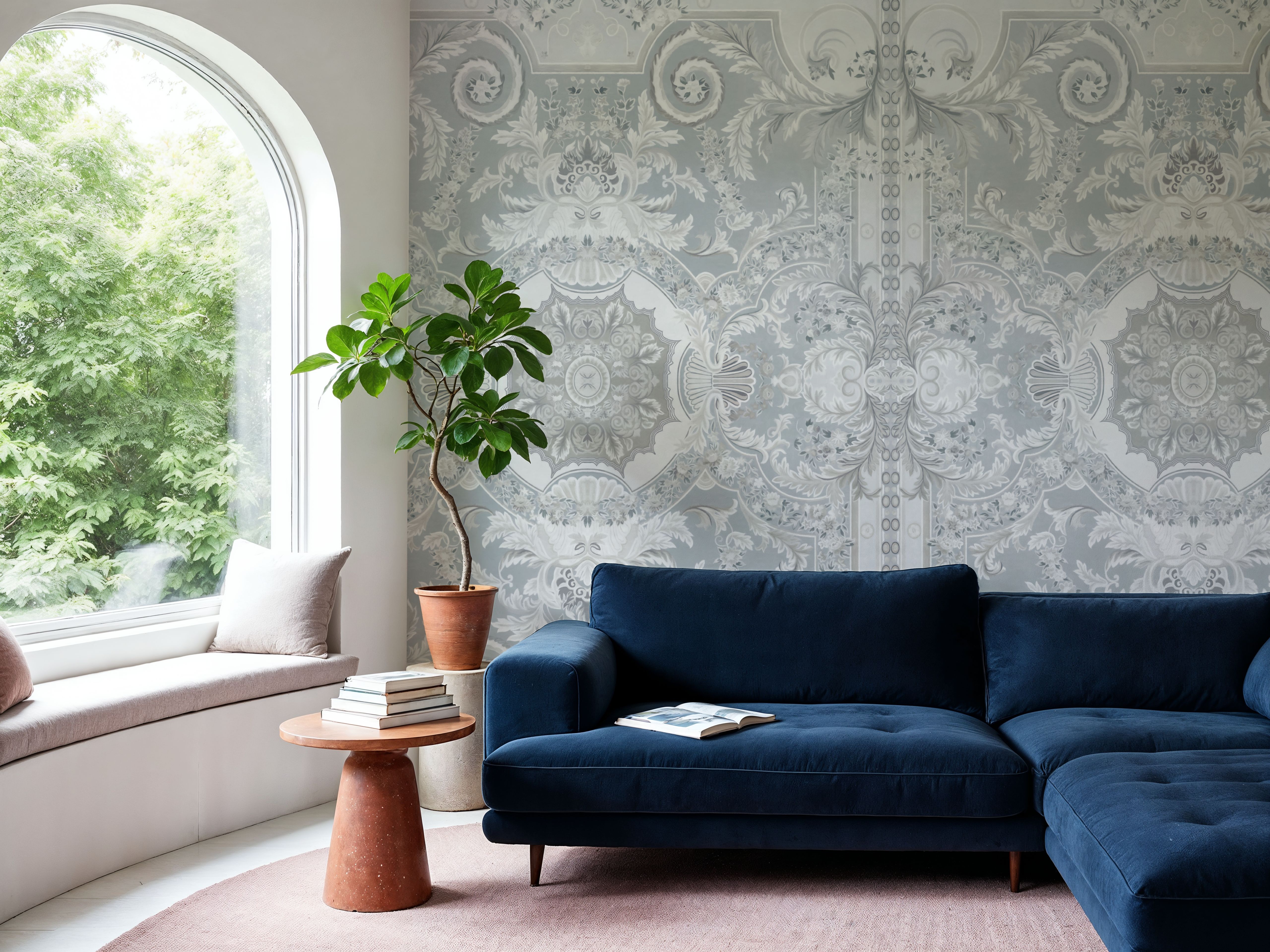 Gentle Branches, Hint of Blue