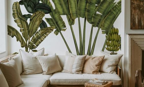 Banana Grove, White