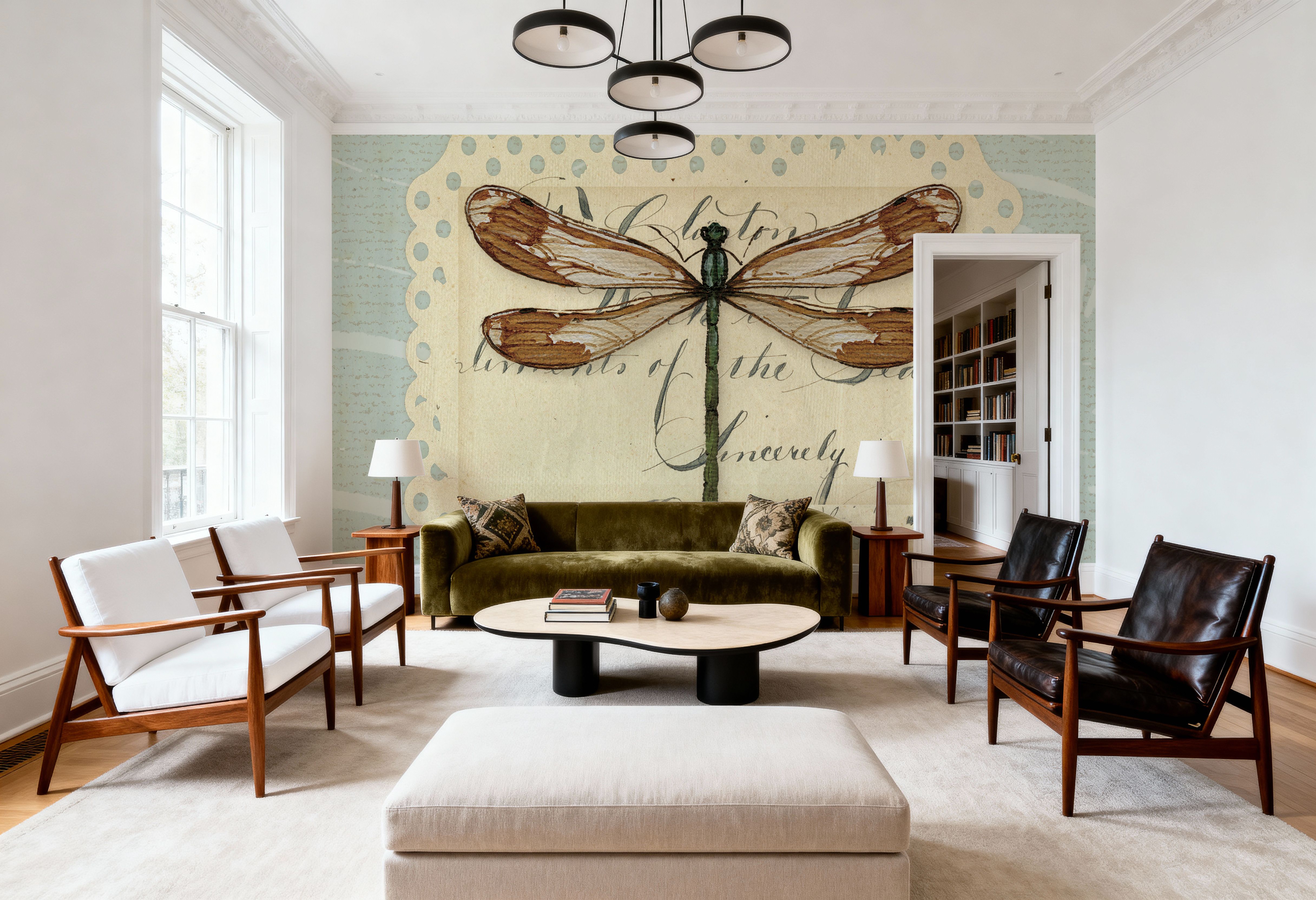 Mothers Treasure Dragonfly Stamp