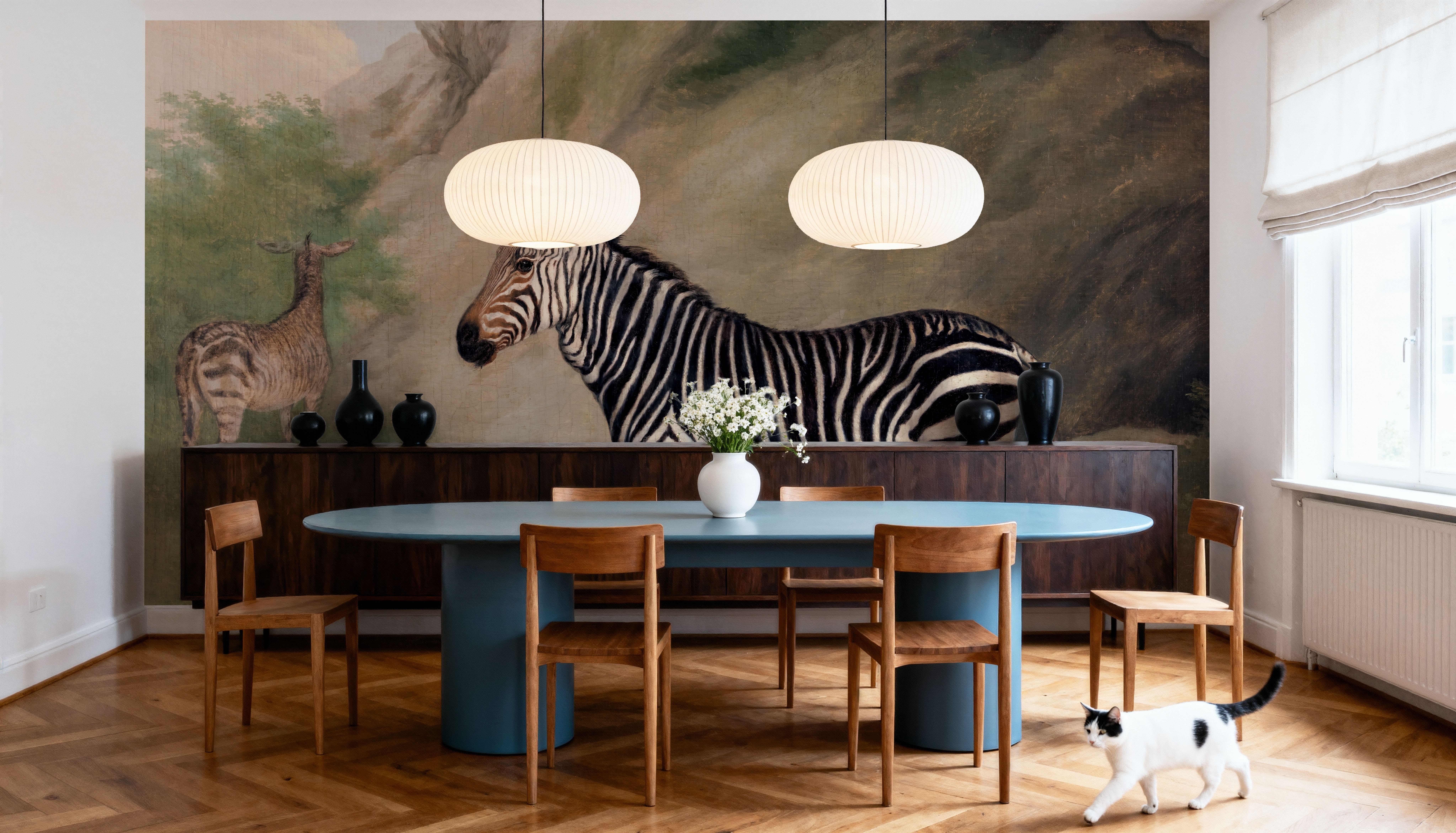 Antique Zebras