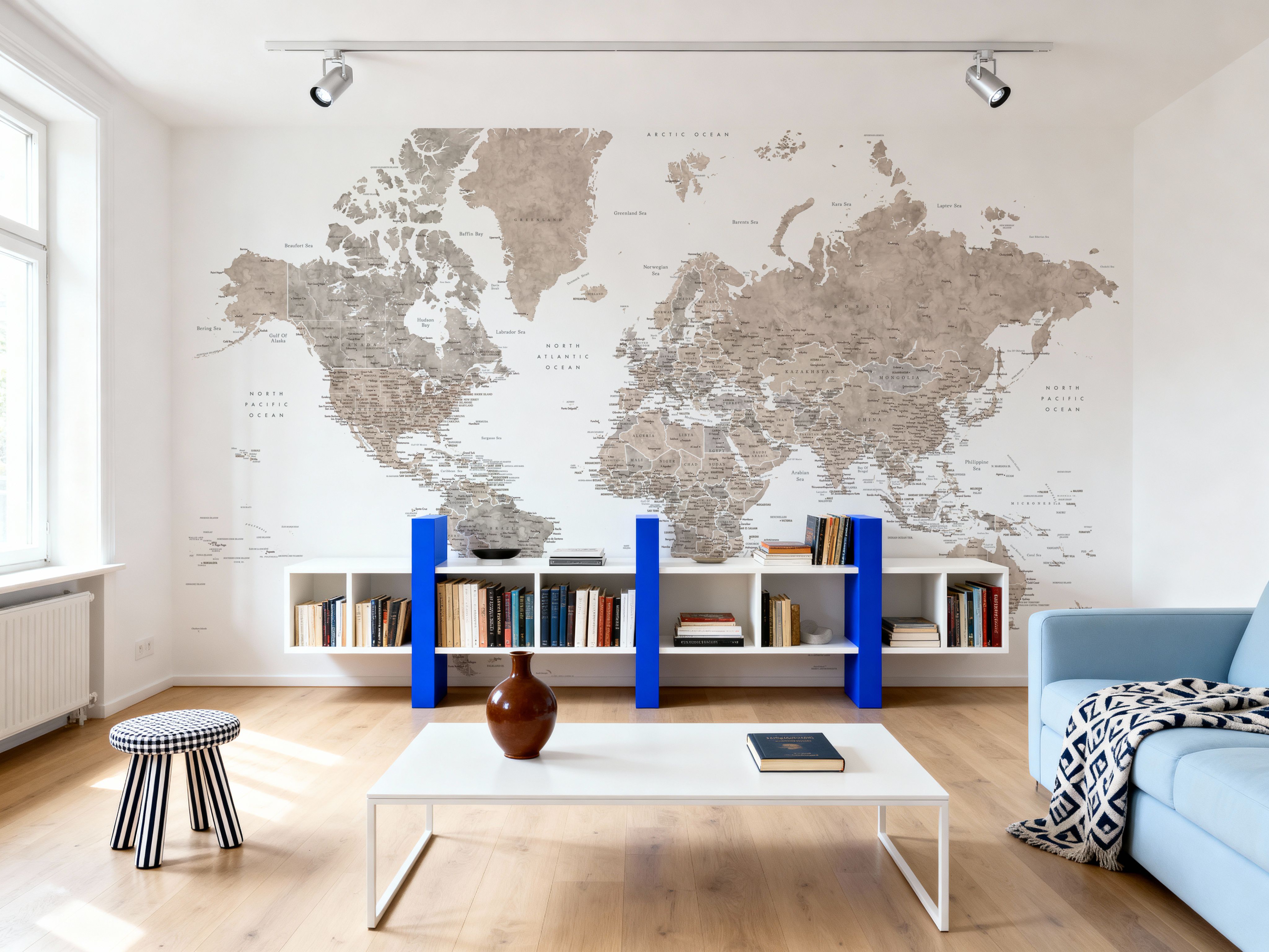 World Map Cities - Abey
