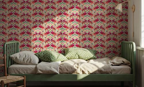 Otomi Rabbits & Flowers Pattern