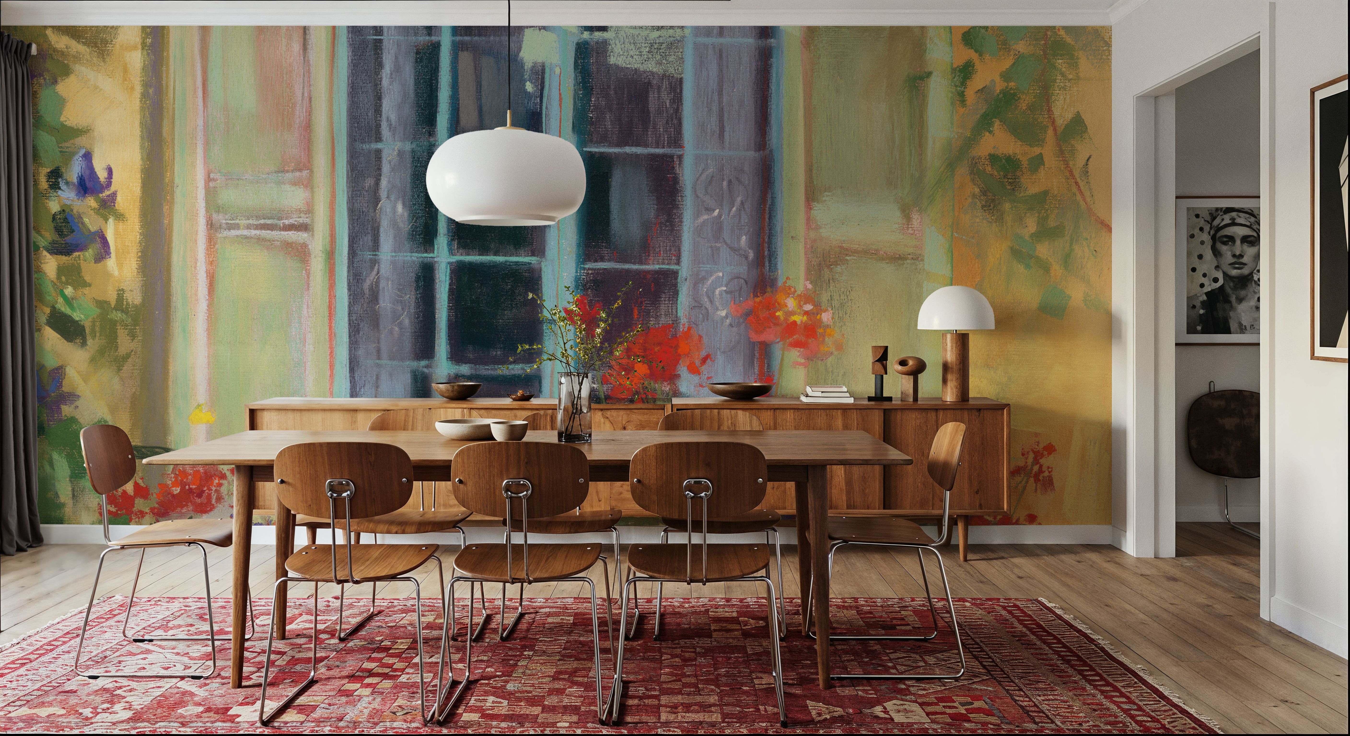 Window Box II, Tapeten