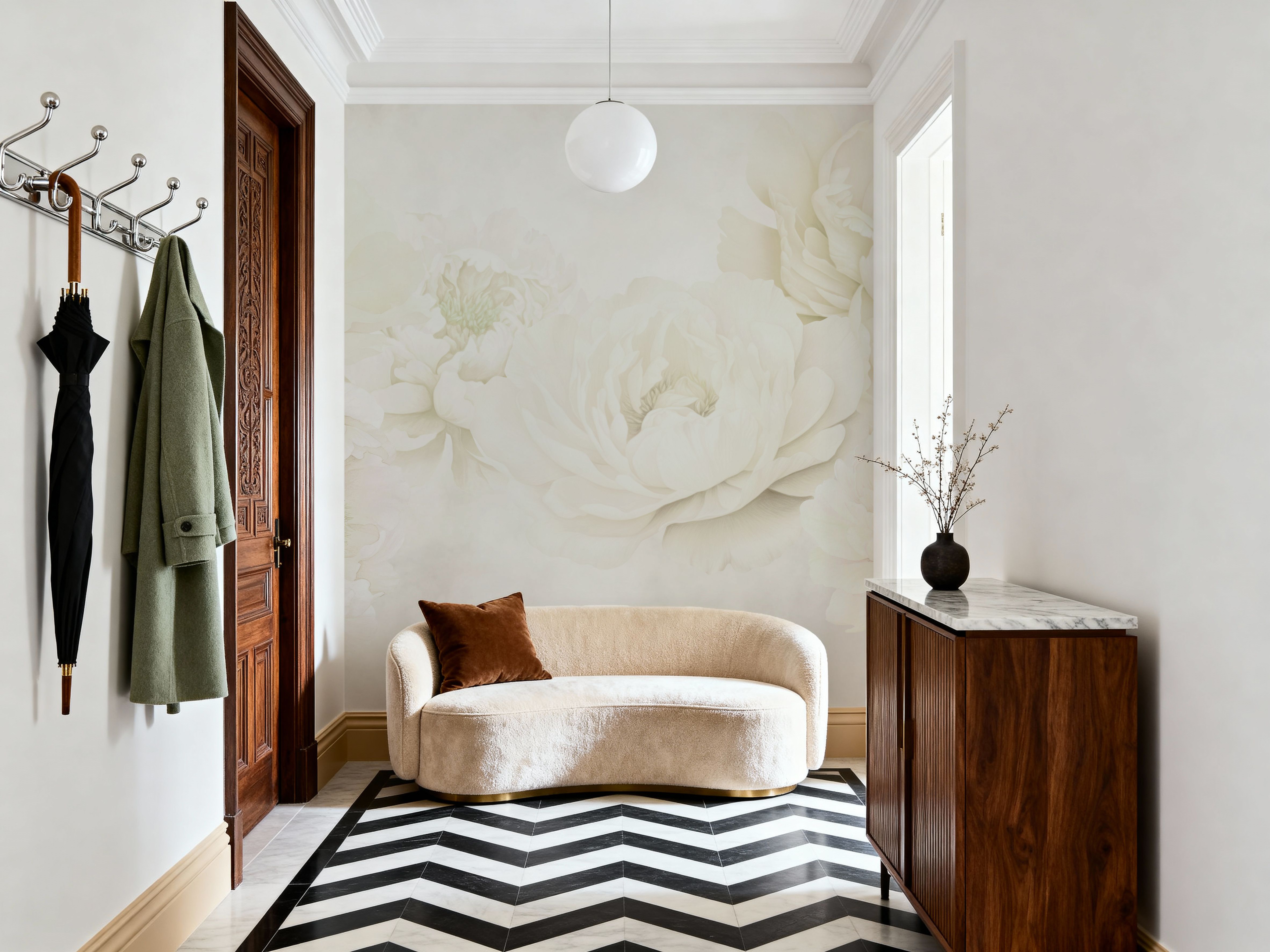 Transcendent Peony, Cream