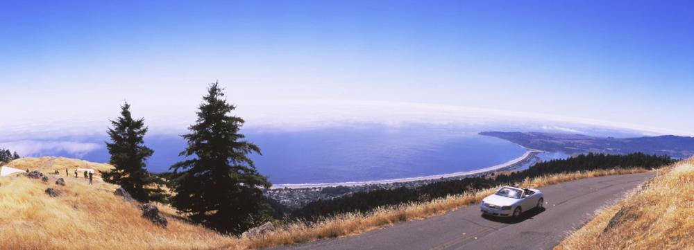 Coastal Highway Journey Gradient