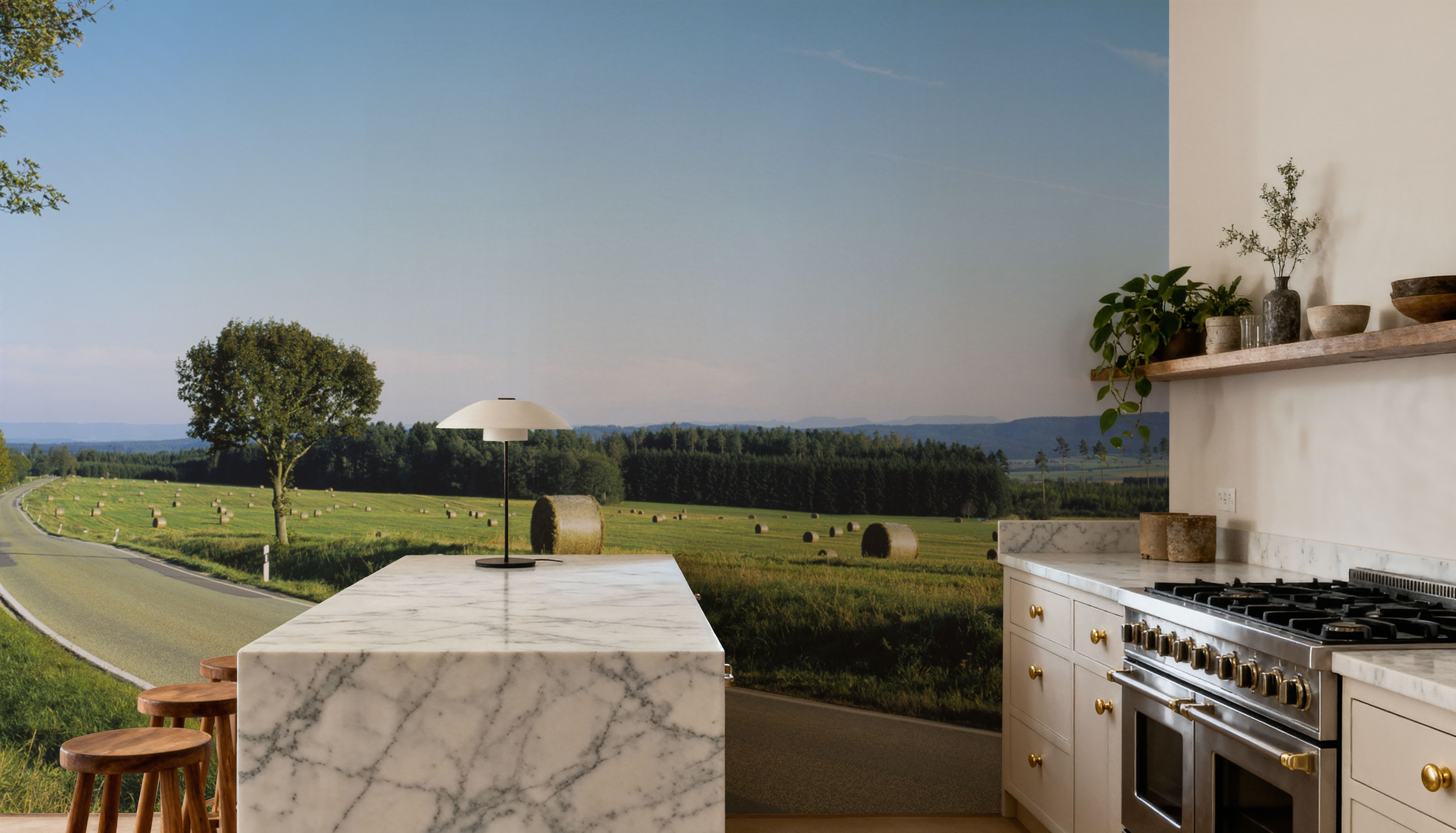 Harvest Highway Blue Gradient